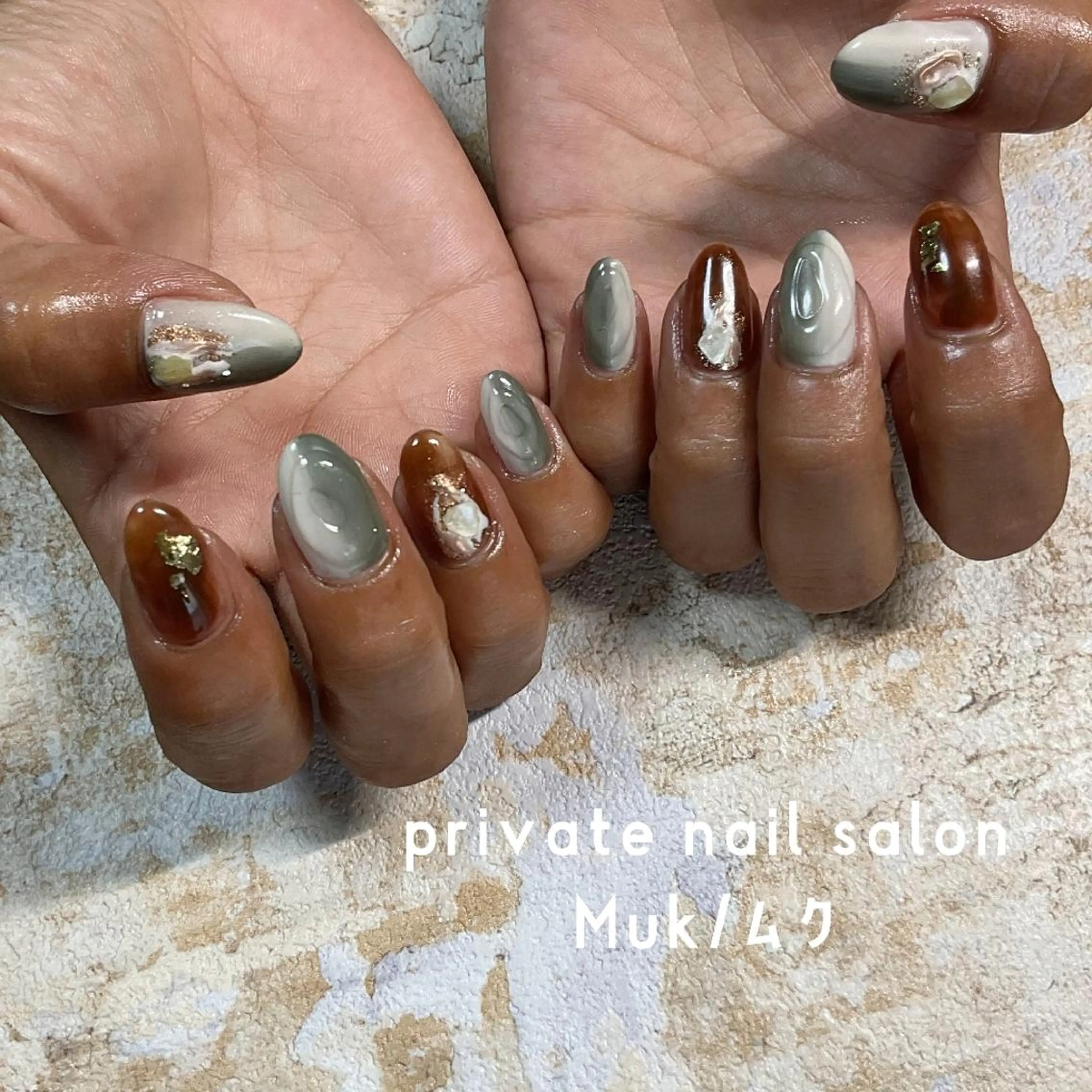 ネイル ハンドネイル プライベートサロン Mukのネイルデザイン