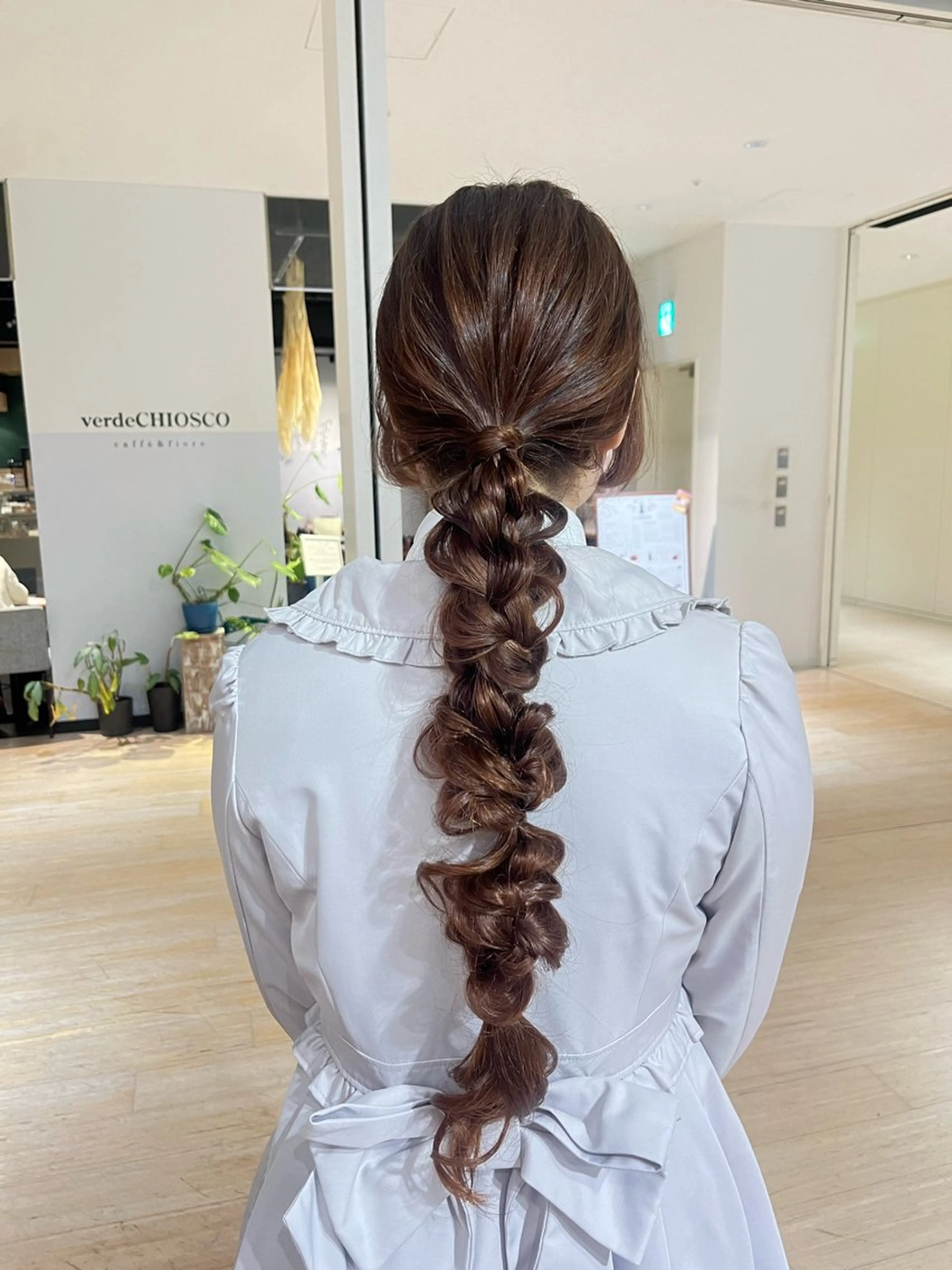 ロング ヘアアレンジ マンツーマン 縮毛矯正/マユコのヘアスタイル