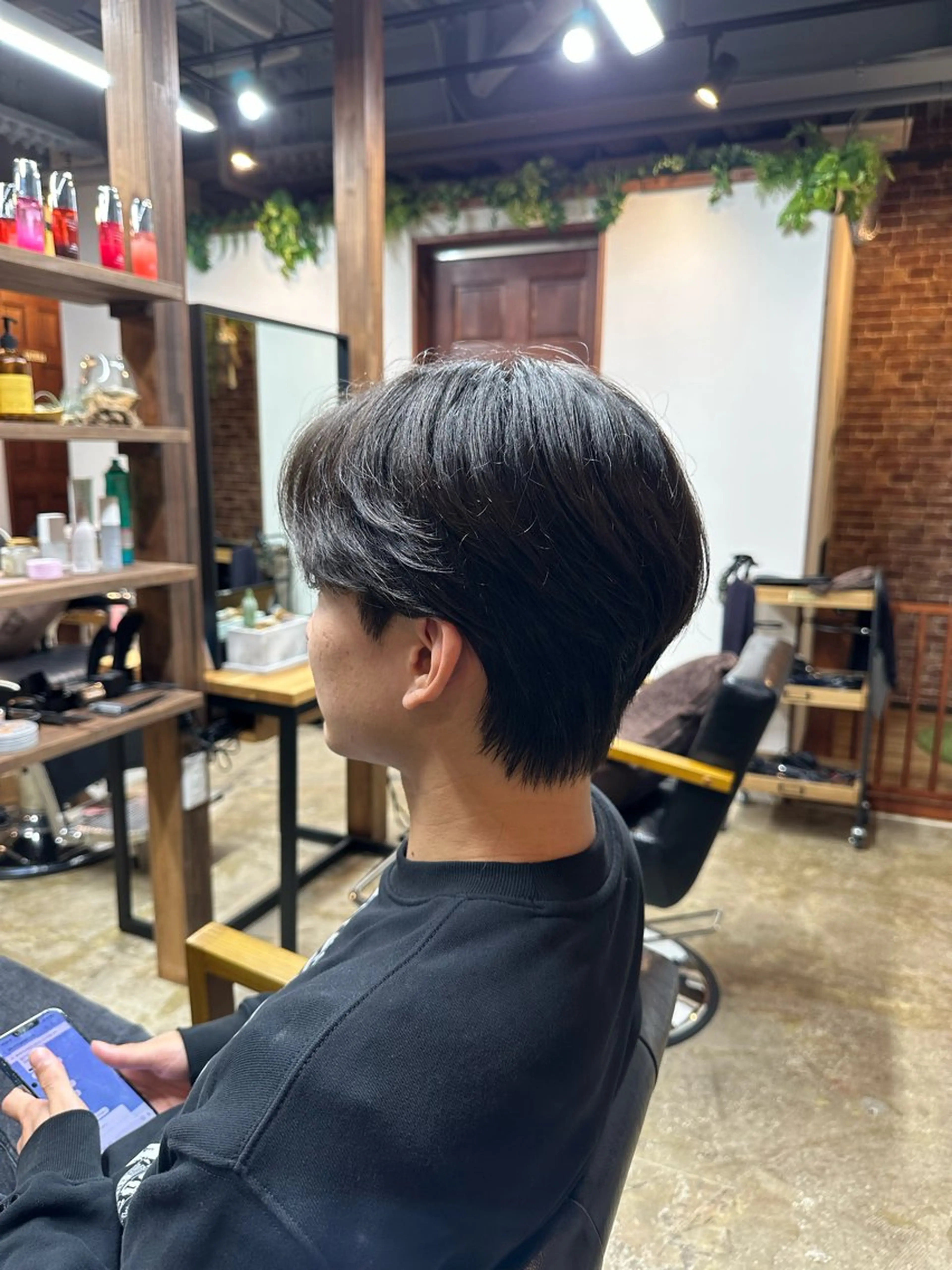 メンズ 中島 惇のヘアスタイル