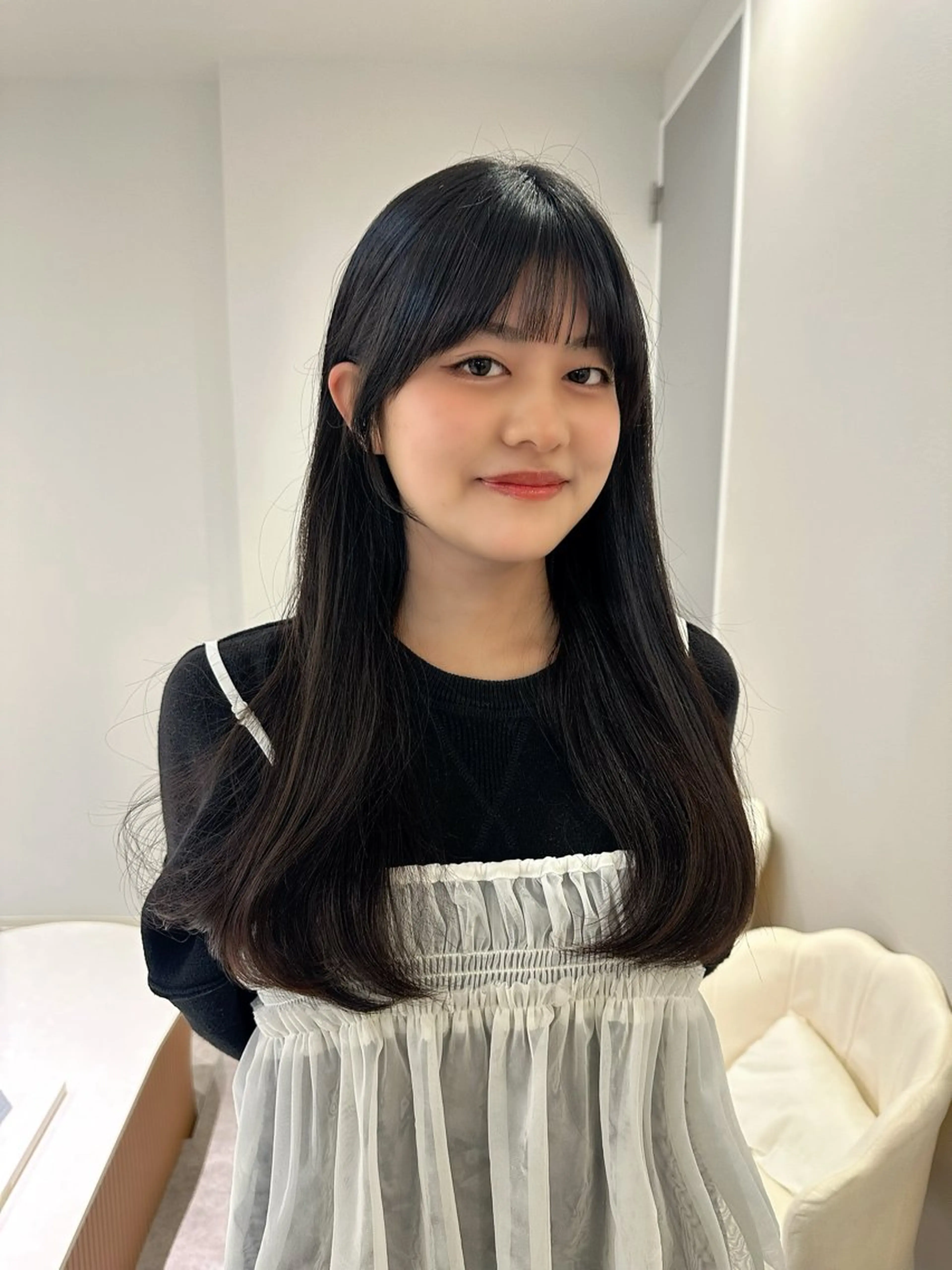 ロング 似合わせカット カット I'sland【アイランド】所属・NAKAHARA TSUKUSHIのヘアスタイル