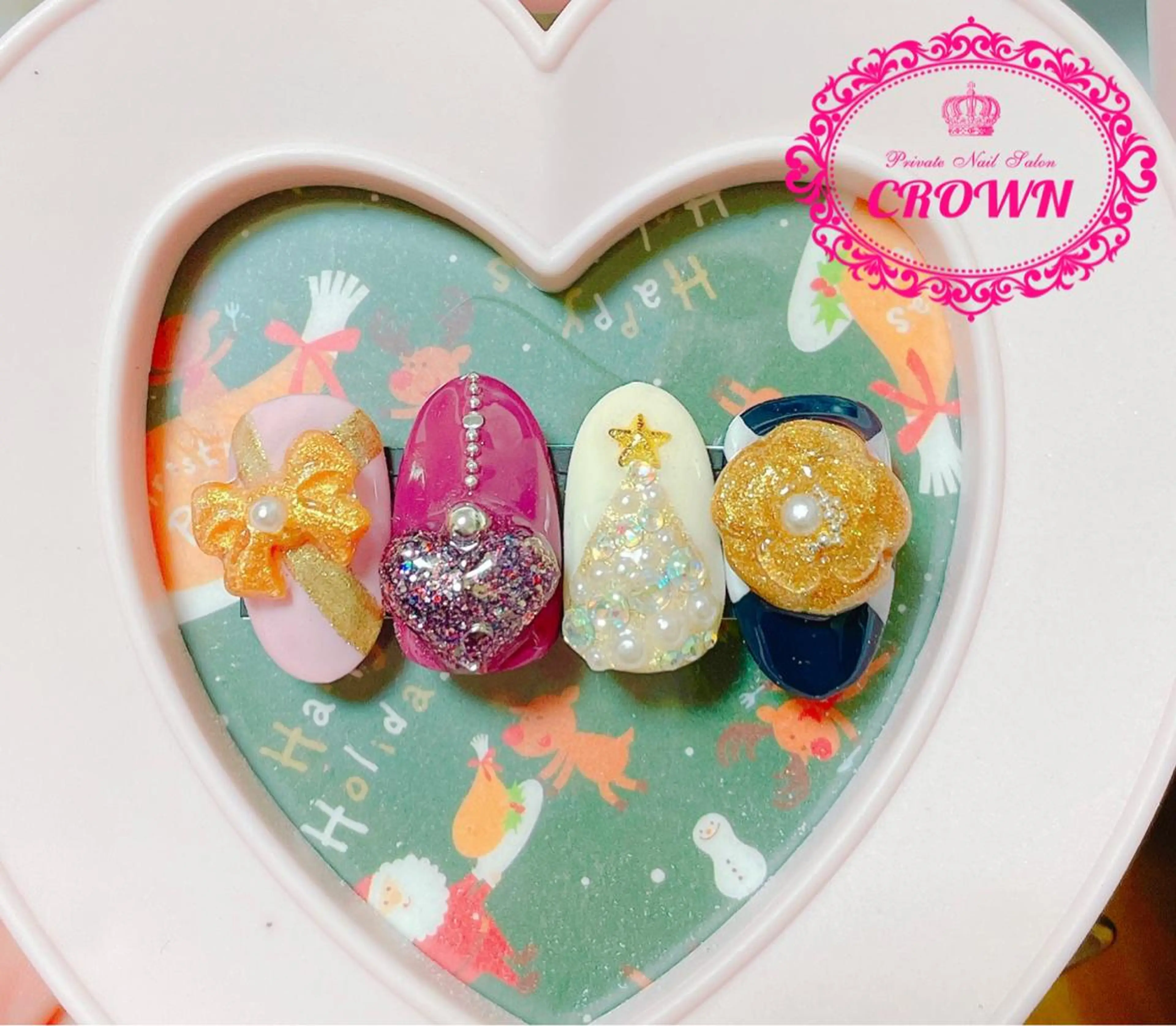ネイル CROWN プライベートサロンのネイルデザイン