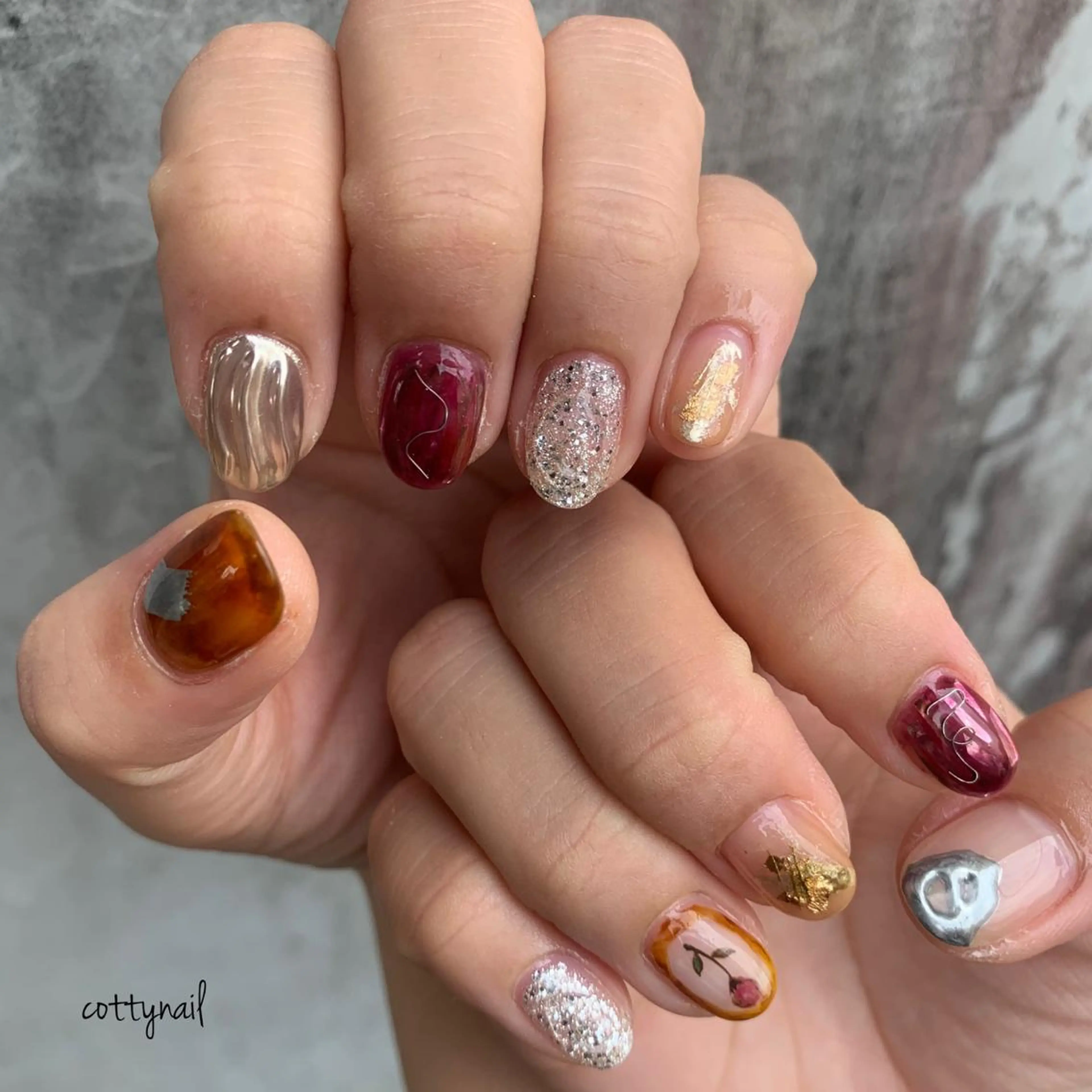 ネイル ジェルネイル ニュアンスネイル cottynail -miki-のその他イメージ