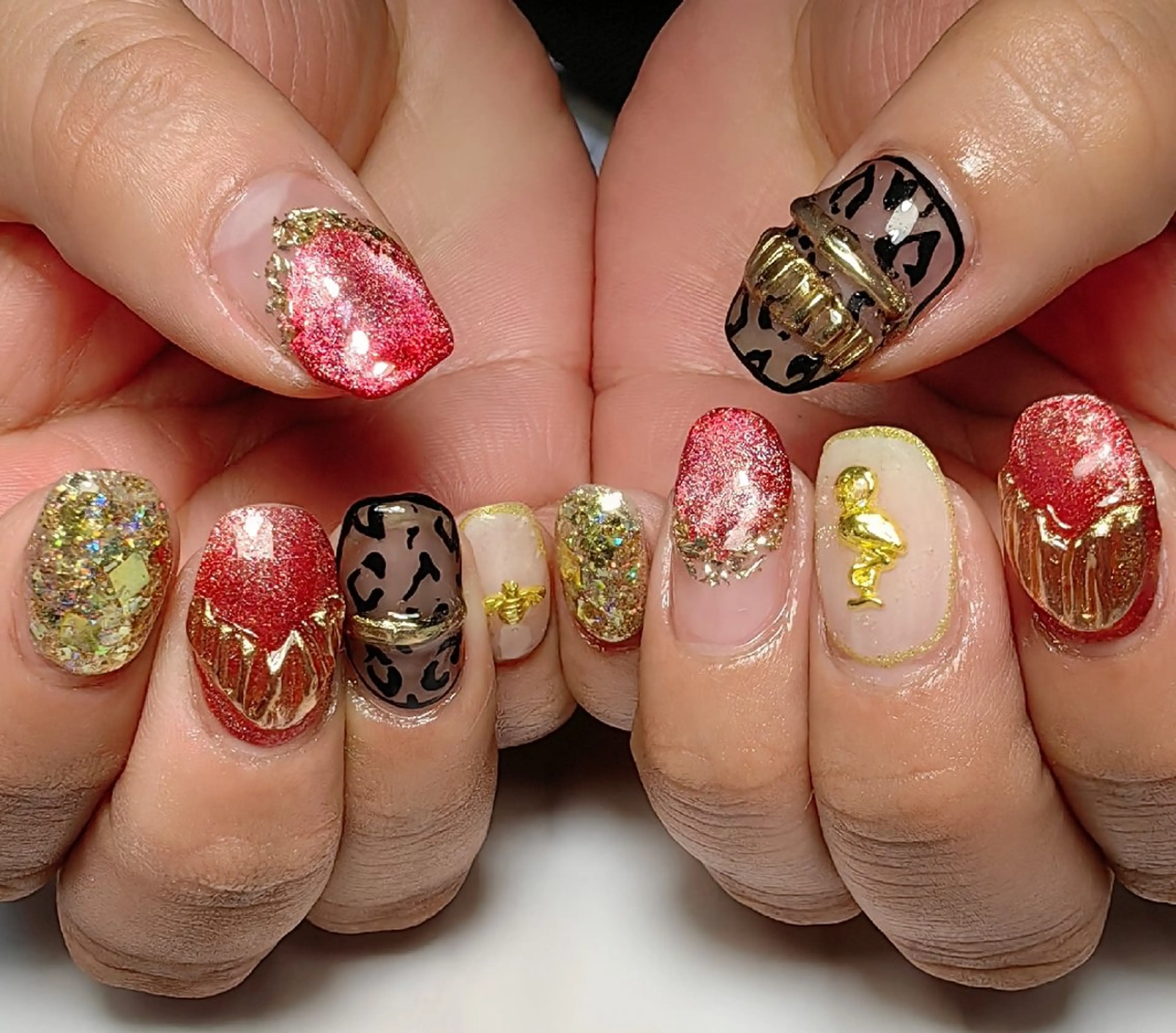 ネイル マグネットネイル ハンドネイル reve あやののネイルデザイン