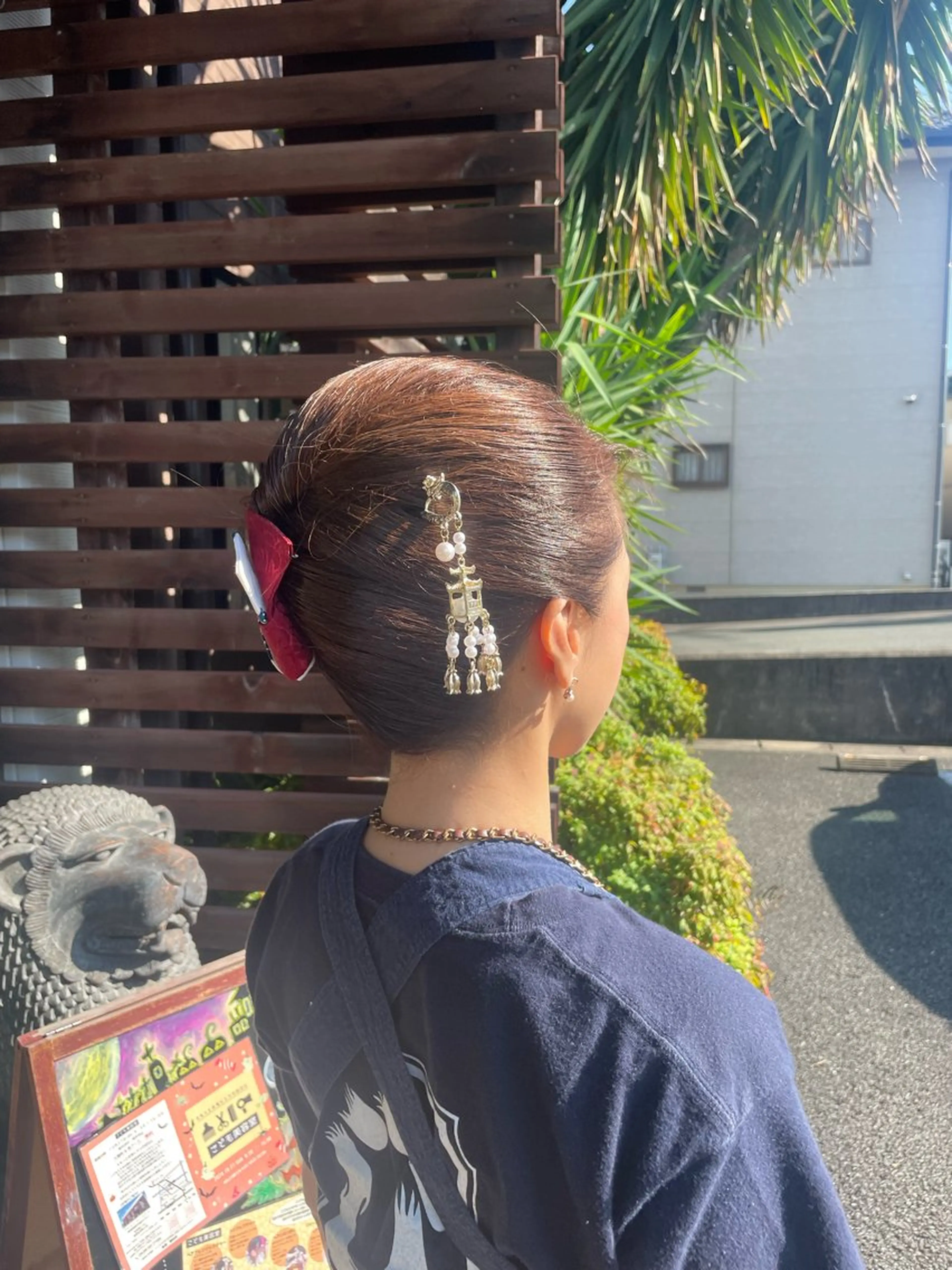 ヘアアレンジ 夜会巻き ヘアセット 🫧AMAN🫧 鈴木美佑のヘアスタイル