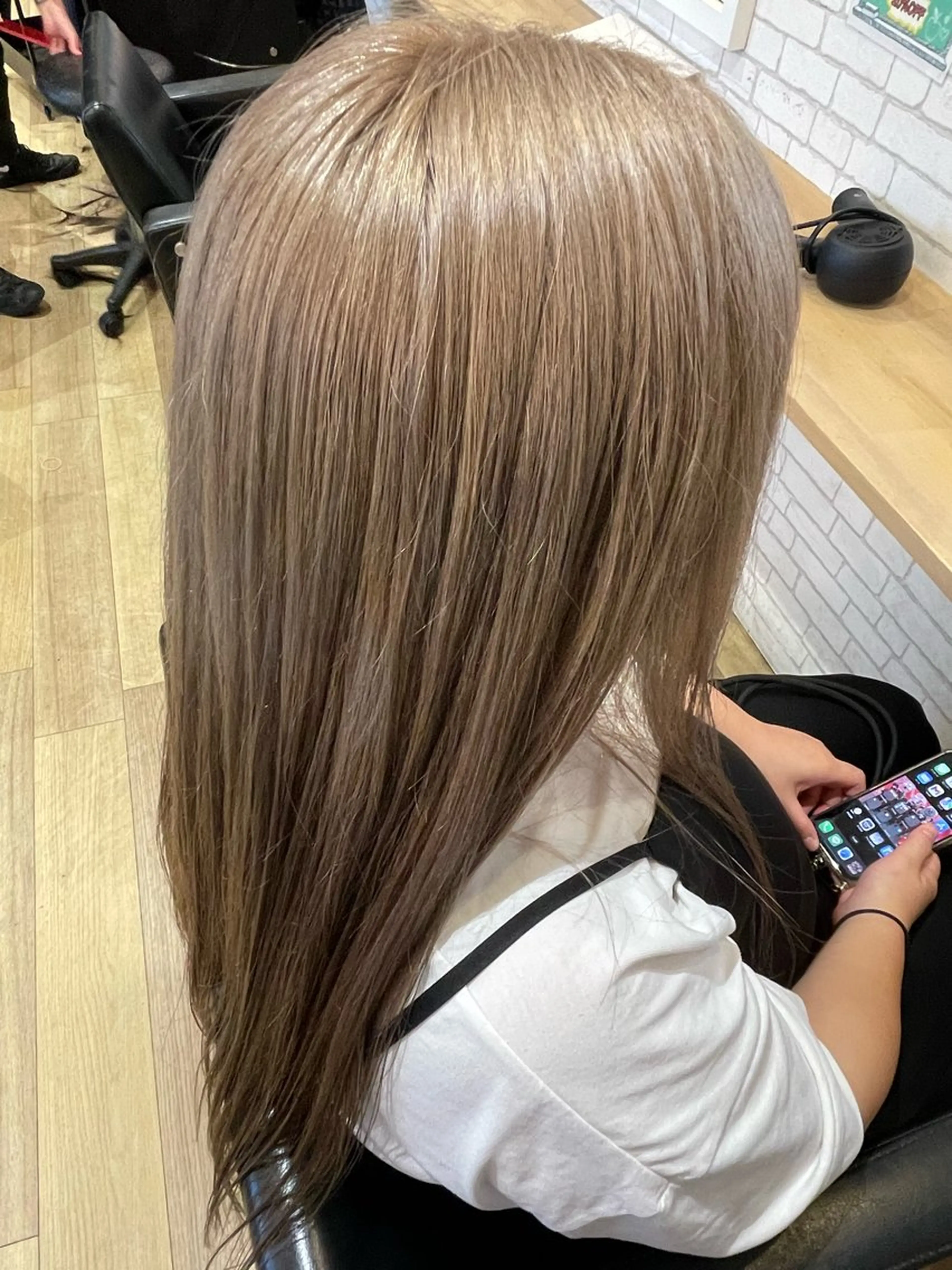 ロング カラー ヘアアレンジ ブリーチ ヘアカラー bloom富里店所属・bloom富里店 真衣のヘアスタイル