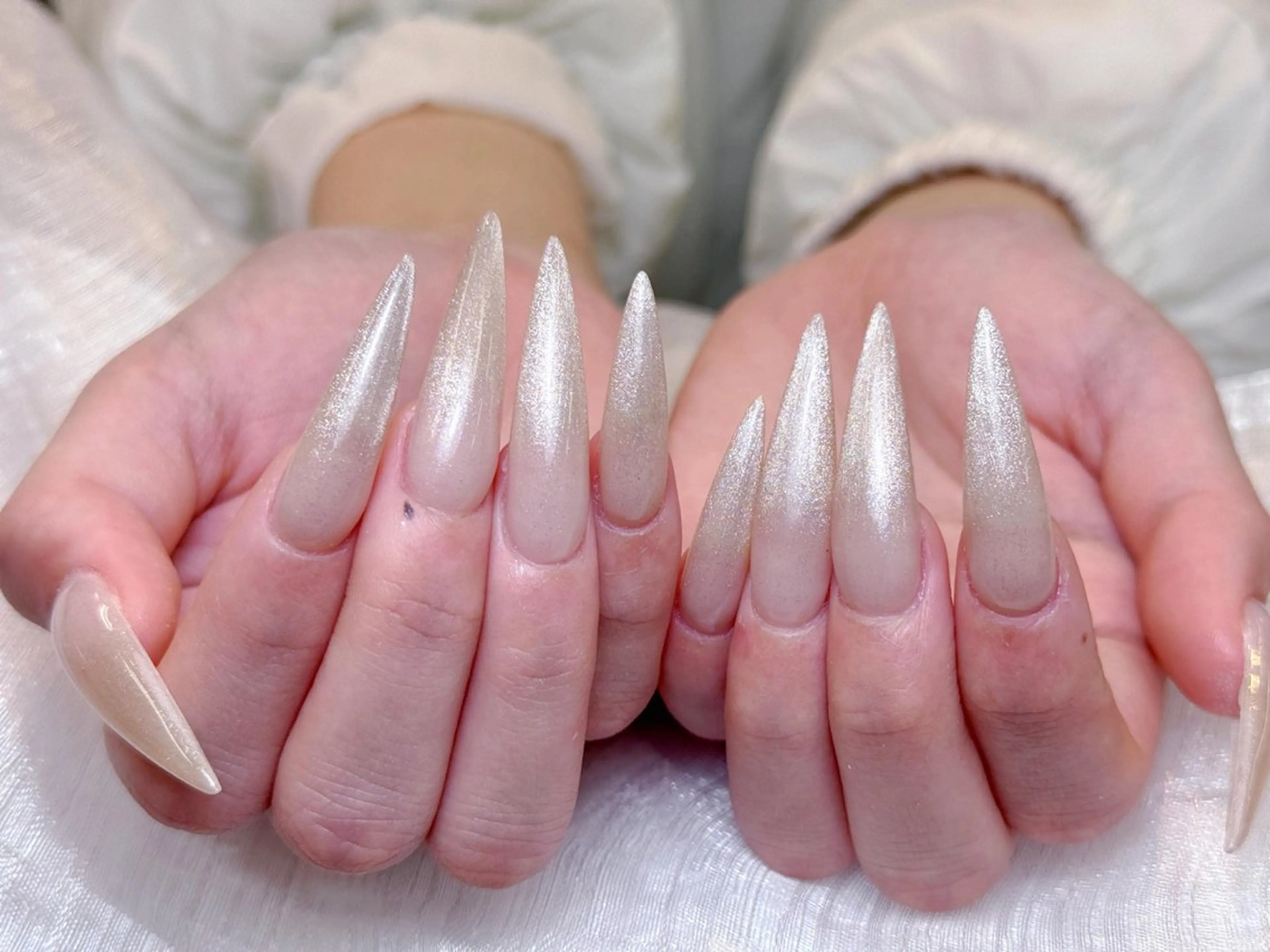 ネイル アートネイル 成人式 ジェルネイル ニュアンスネイル 夏ネイル ハンドネイル Jenn Nail Salonのネイルデザイン