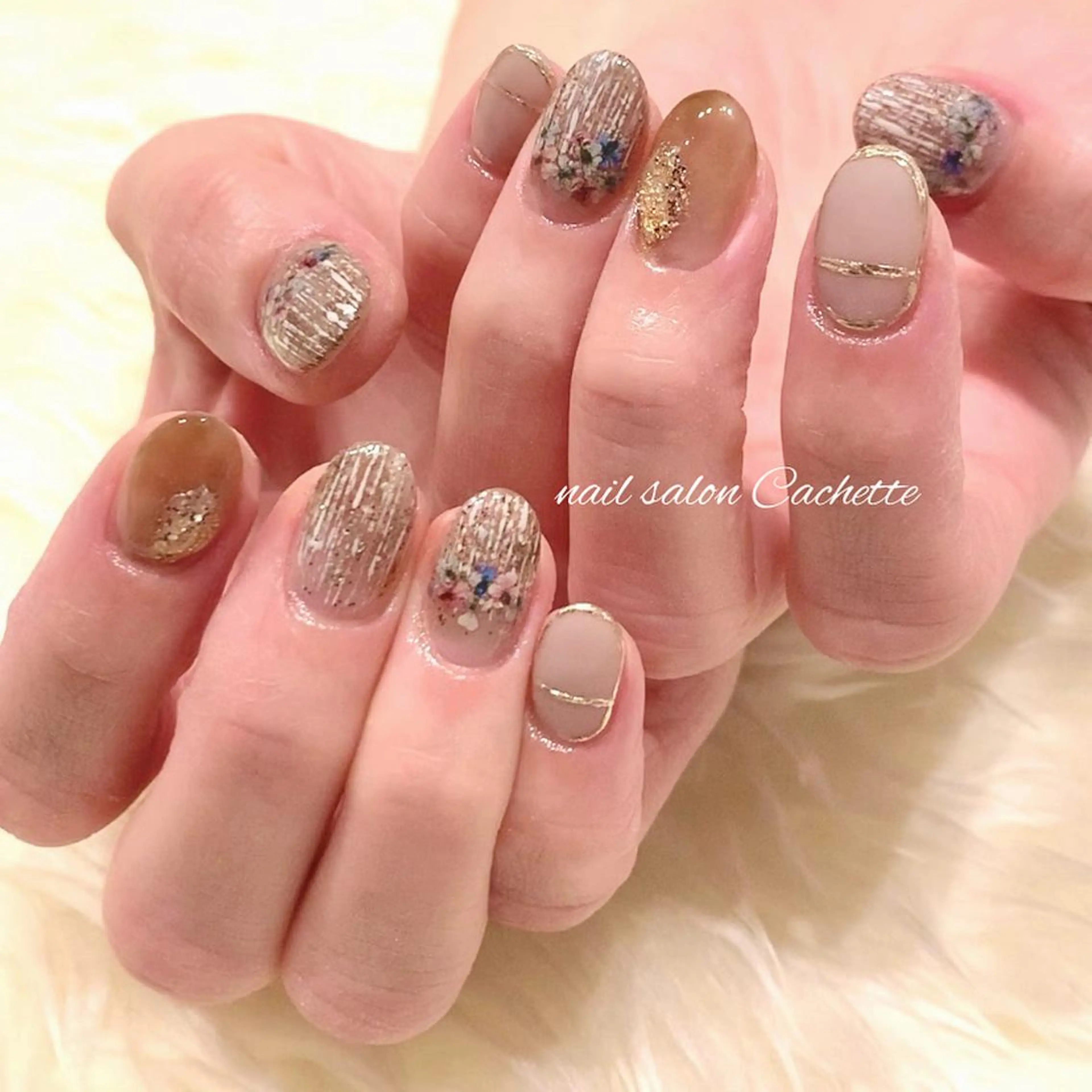 ネイル ✧Cachette✧ YUKARIのネイルデザイン