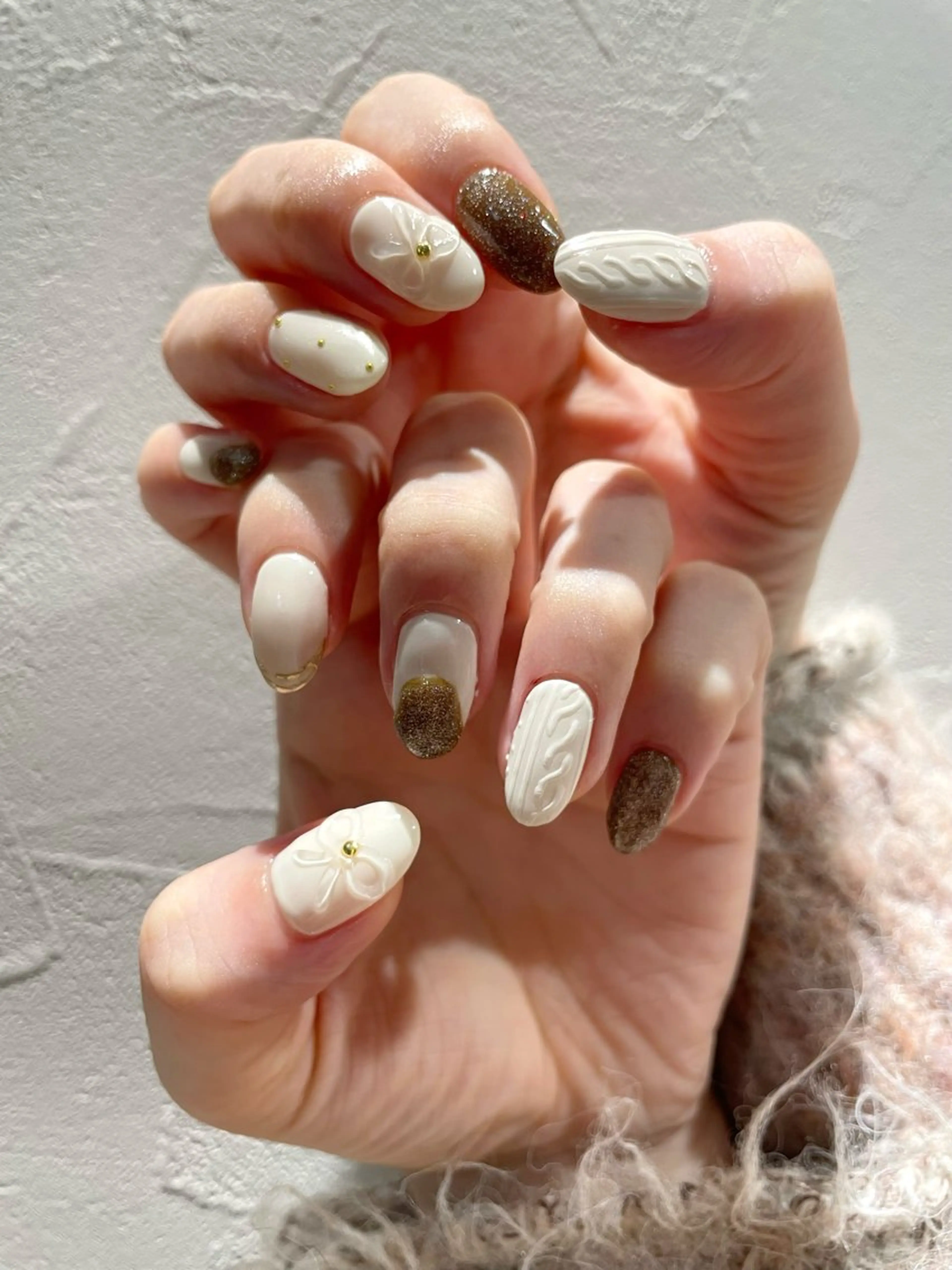 ネイル ハンドネイル 佐藤 まりえのネイルデザイン