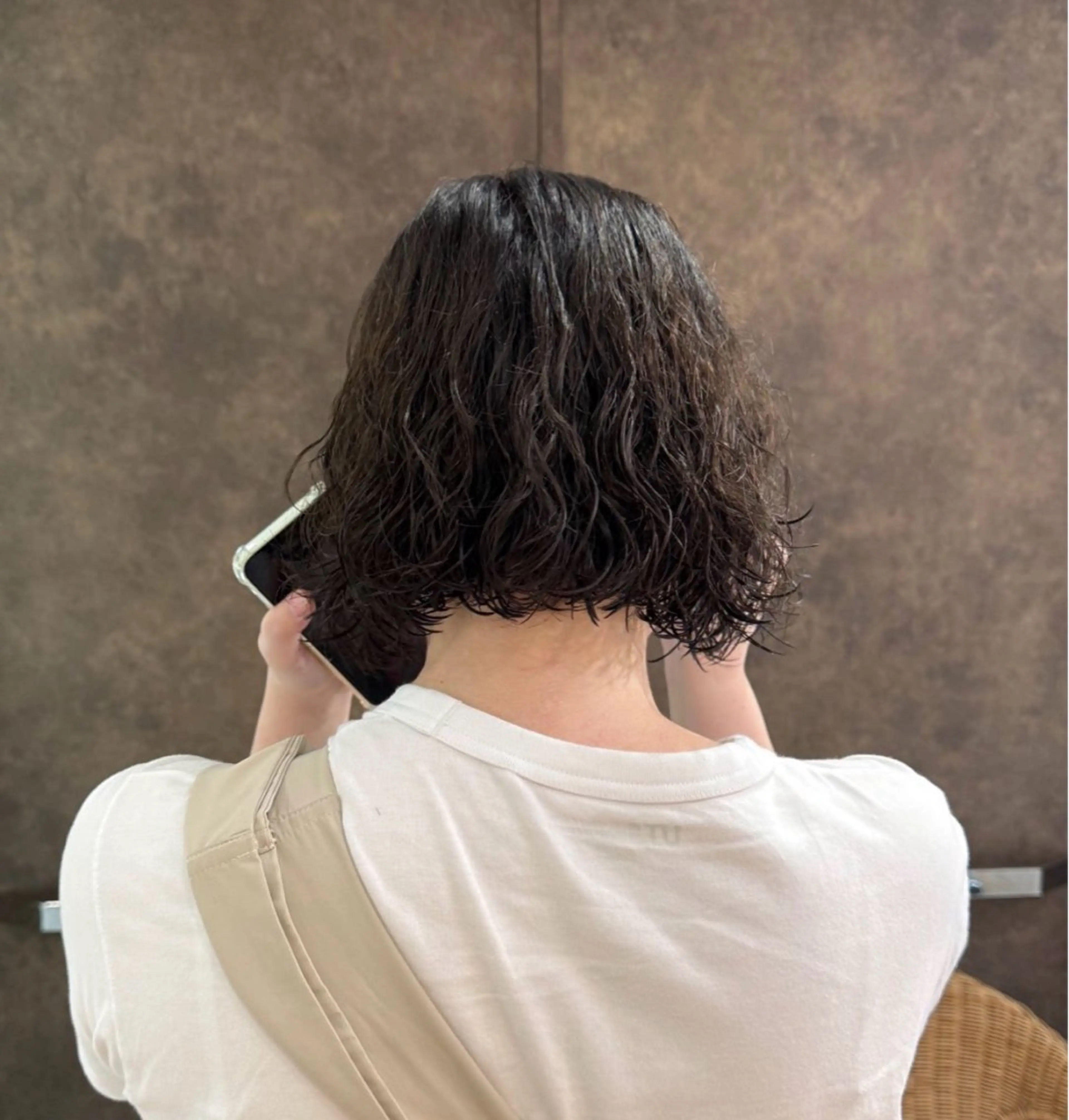 ショート パーマ 透明感カラー /艶髪️♡saya♡のヘアスタイル