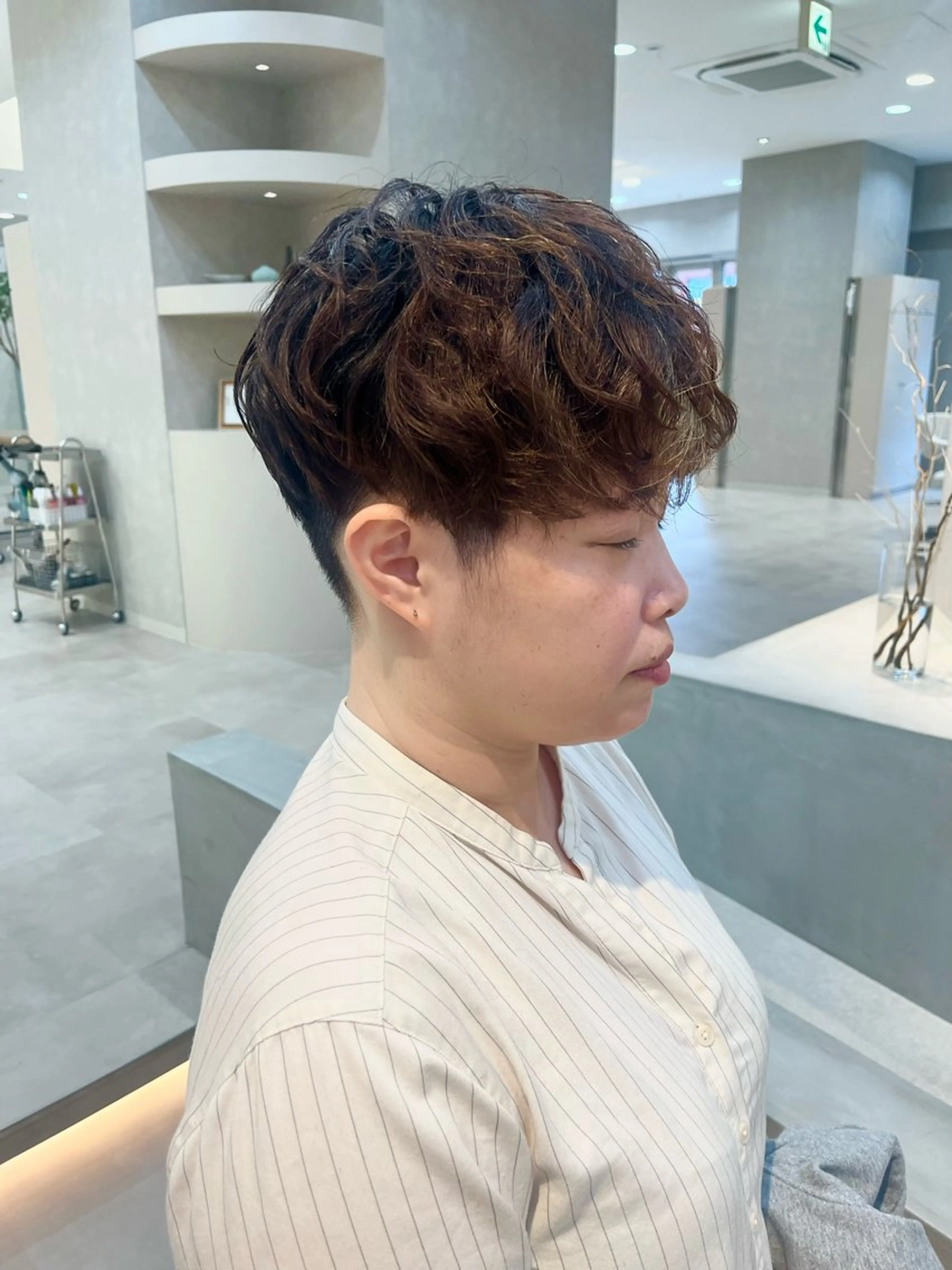 ショート パーマ ヘアアレンジ ショートヘア kotomi sekiのヘアスタイル