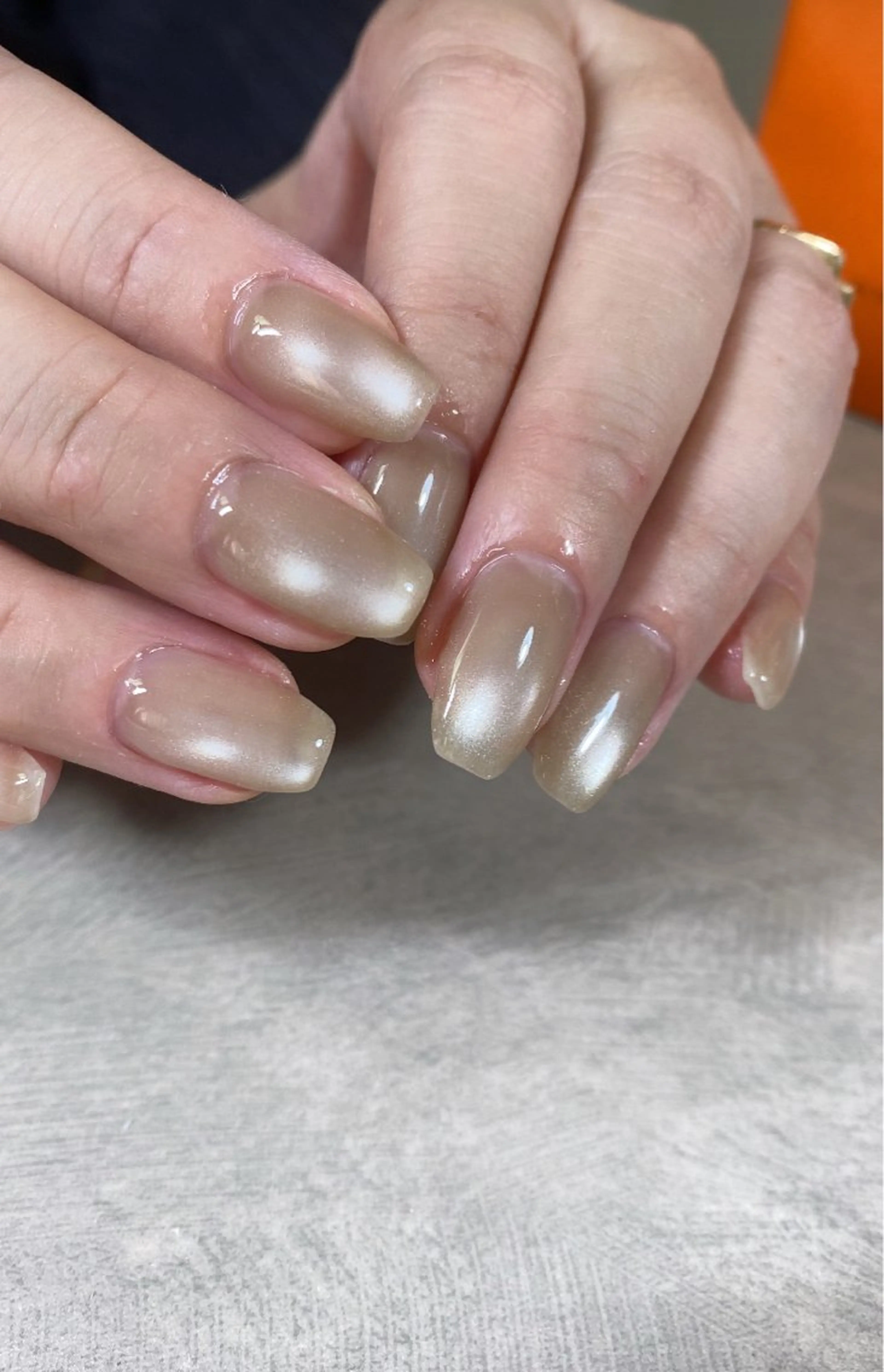 ネイル マグネットネイル ハンドネイル 原留 久美子のネイルデザイン