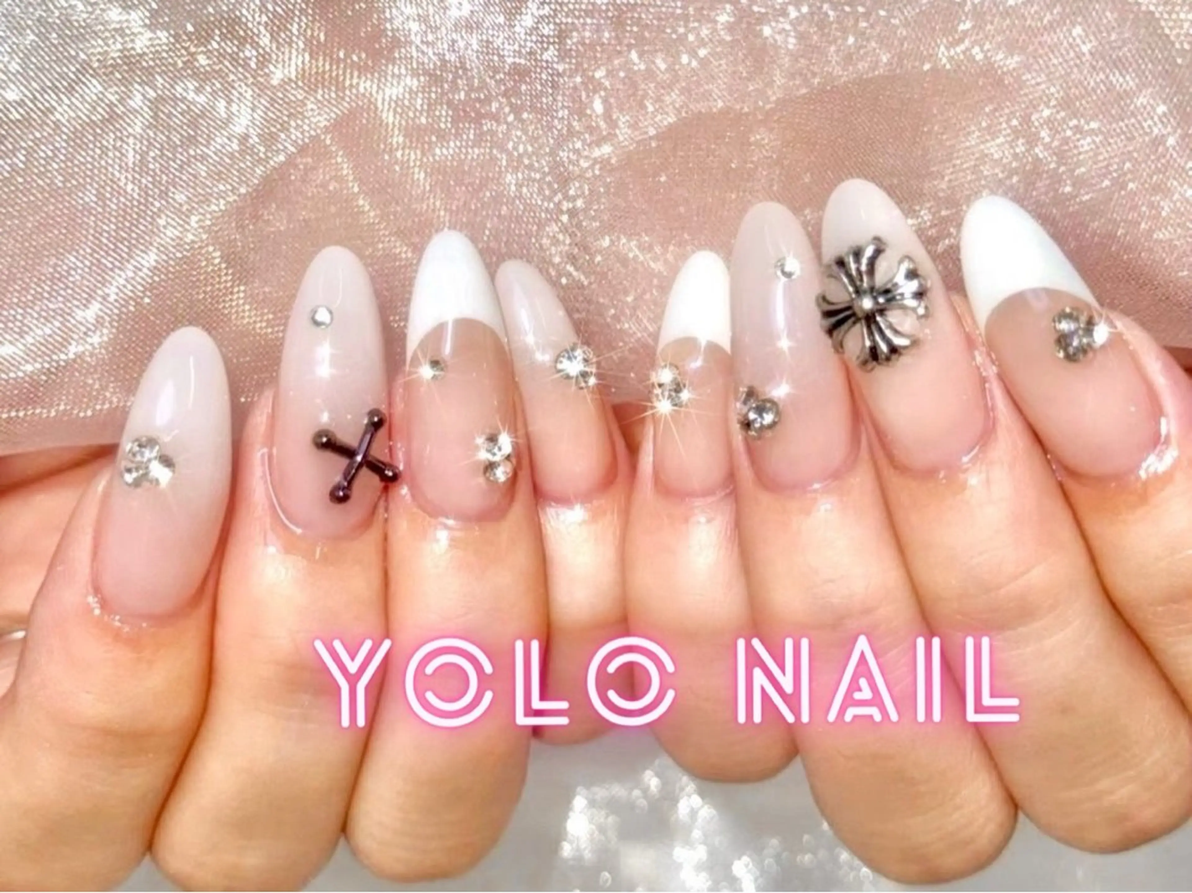 ネイル 持ち込み ハンドネイル YOLONAIL心斎橋店所属・田本 和音のネイルデザイン