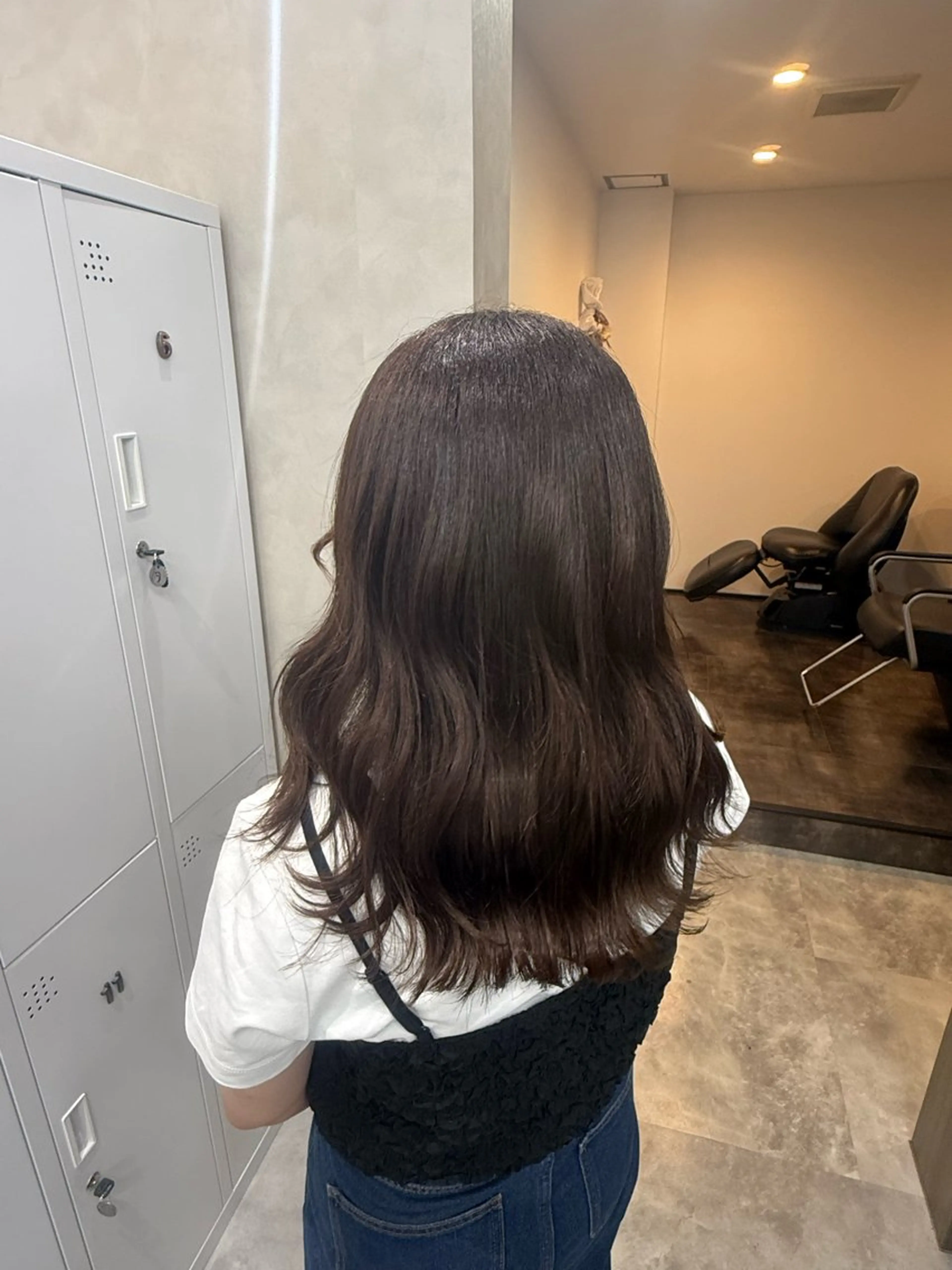 セミロング ヘアセット Rina/ガーリー/ 透明感カラー🪄♡のヘアスタイル