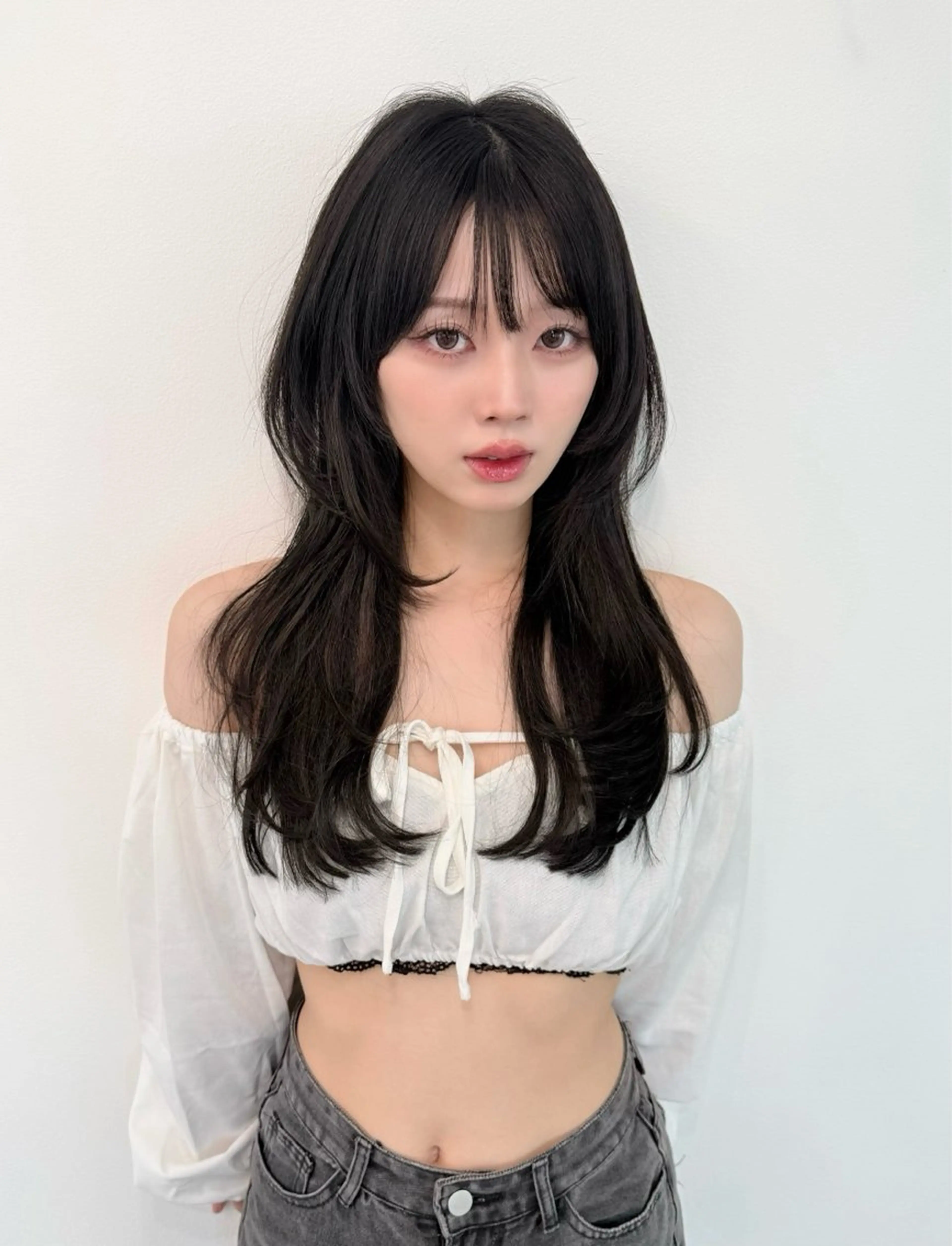 カラー lemiie suzunaのヘアスタイル