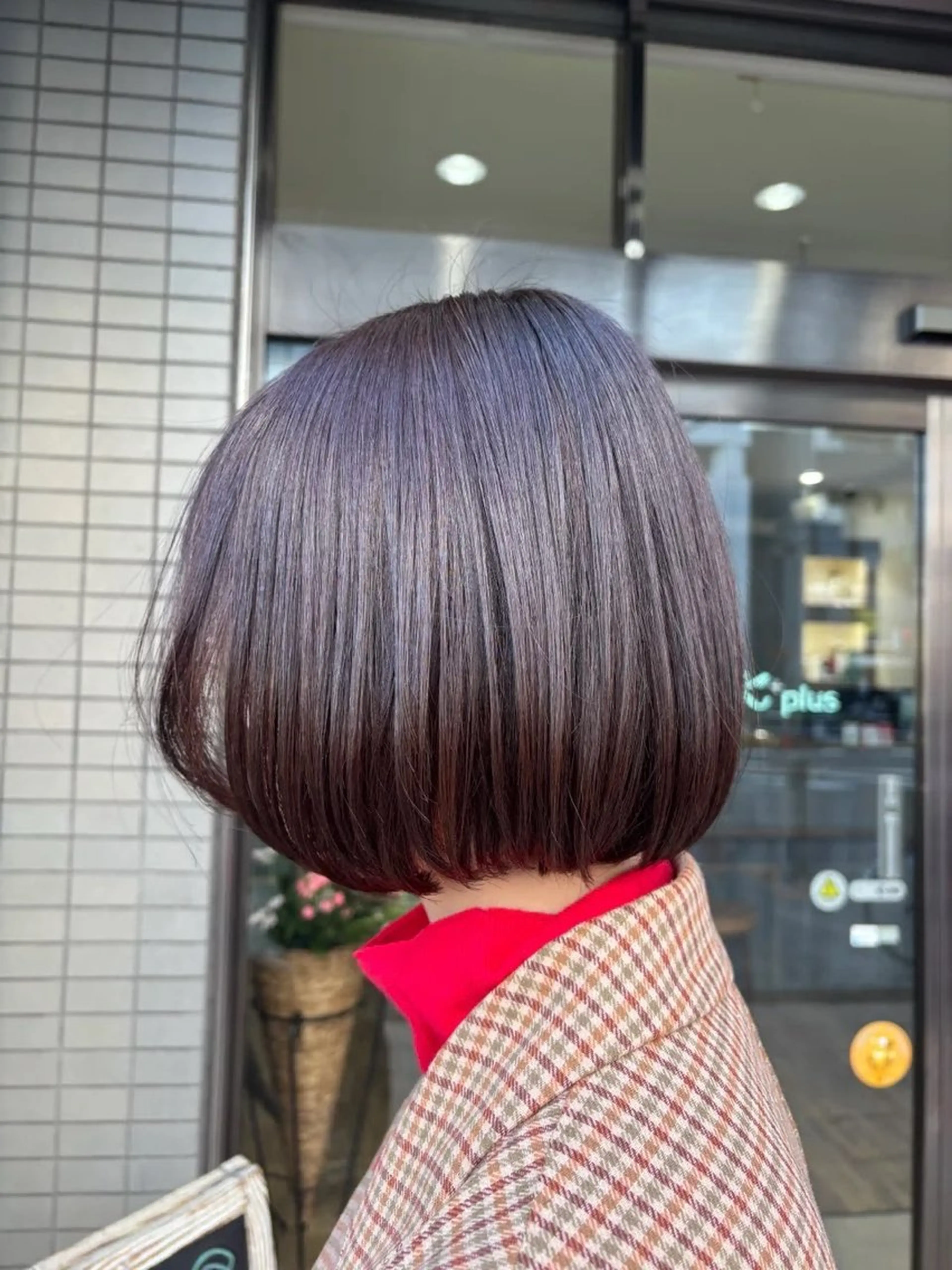 ショート カラー ✨3ヶ月後にデビュー する🎨みのり💯のヘアスタイル