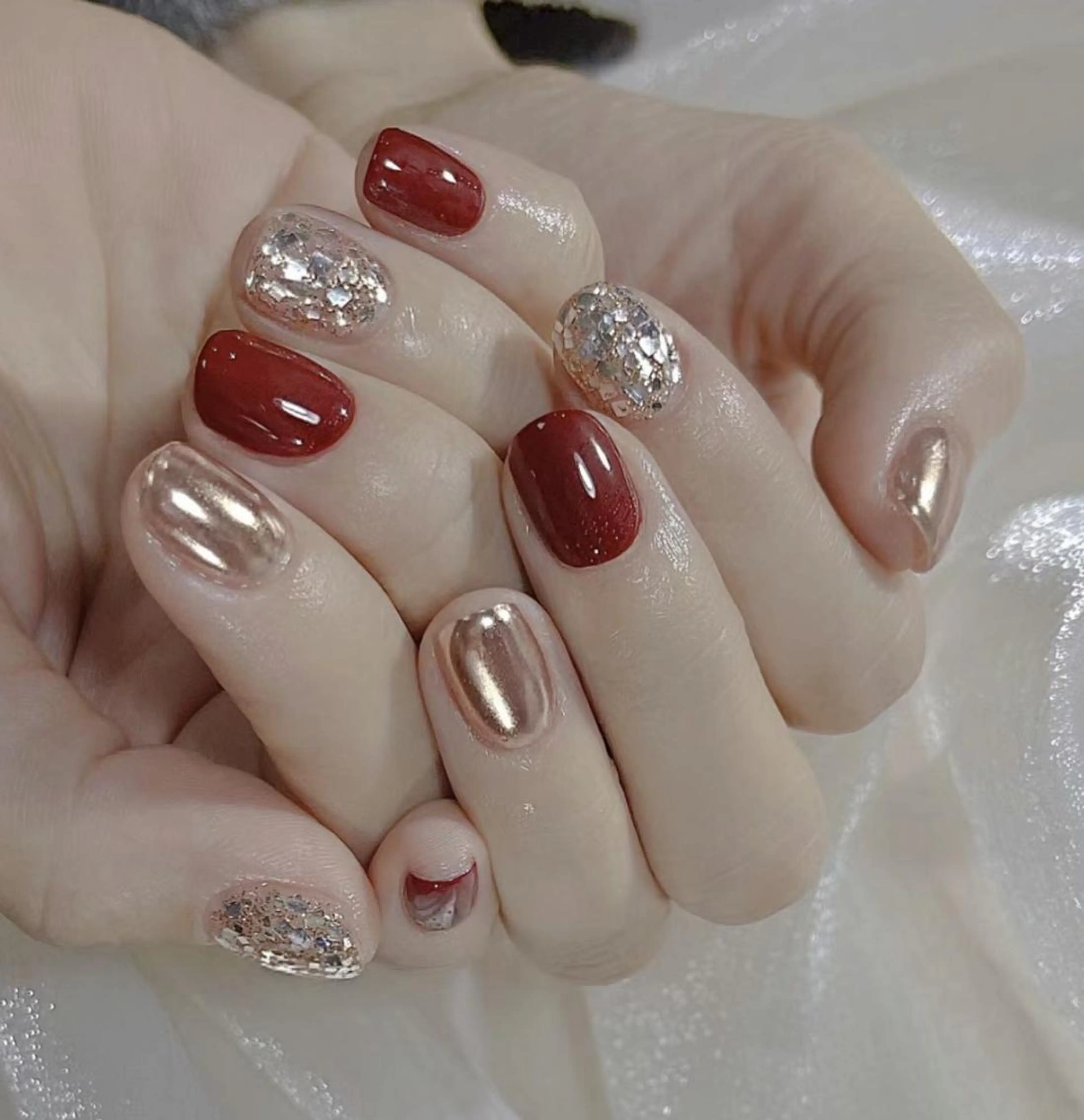 ネイル シンプルネイル Queens テイのネイルデザイン