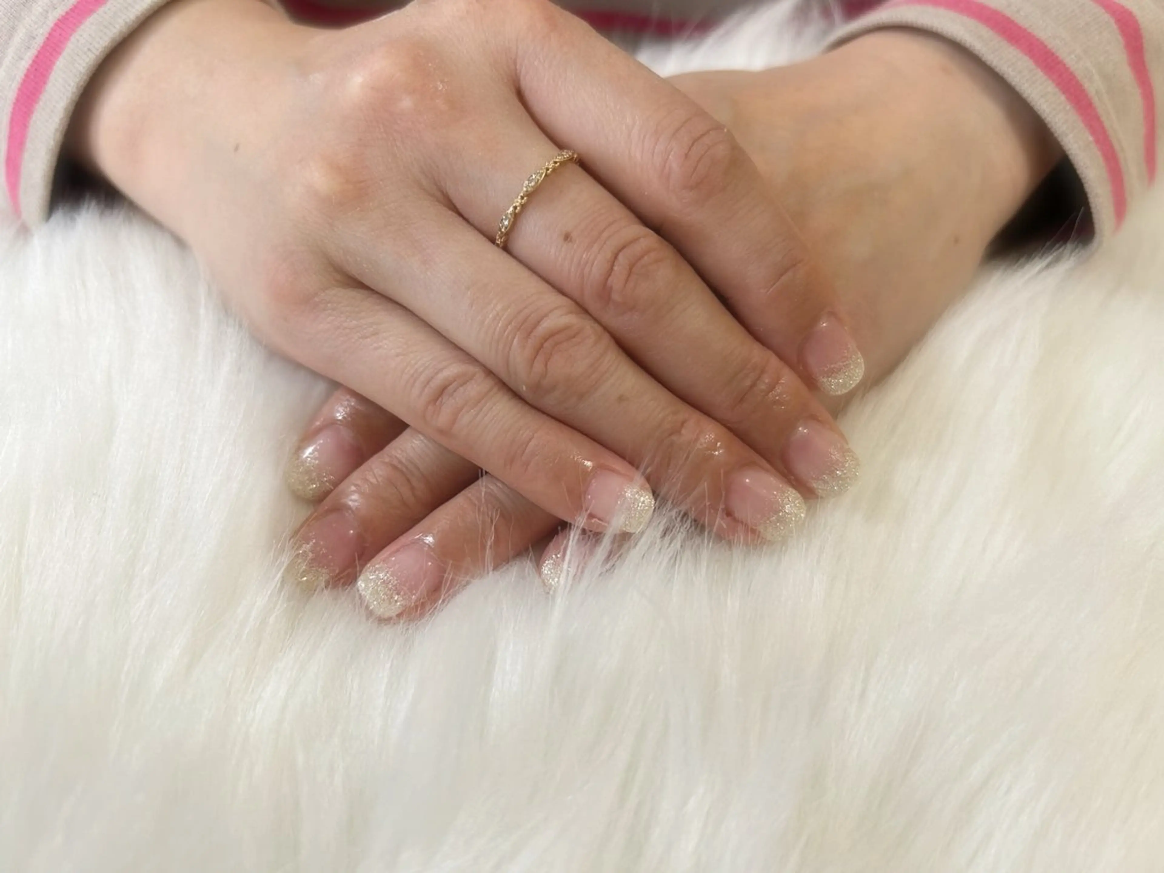 ネイル グラデーション ラメ(グリッター) ラメグラデーション Nail♡ Salon+のネイルデザイン