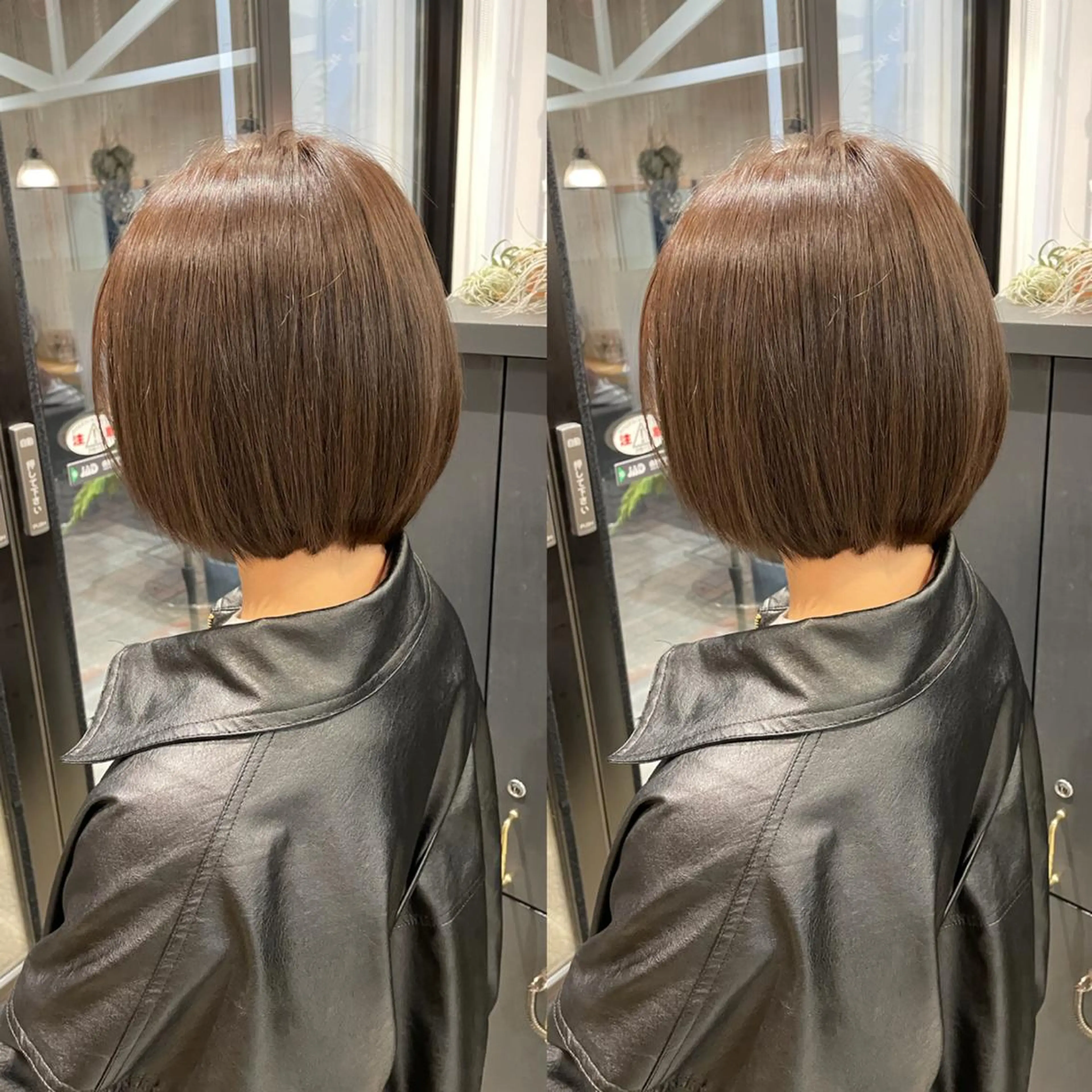 ショート カット 葵/レイヤーカット/ 韓国風/透明感カラーのヘアスタイル