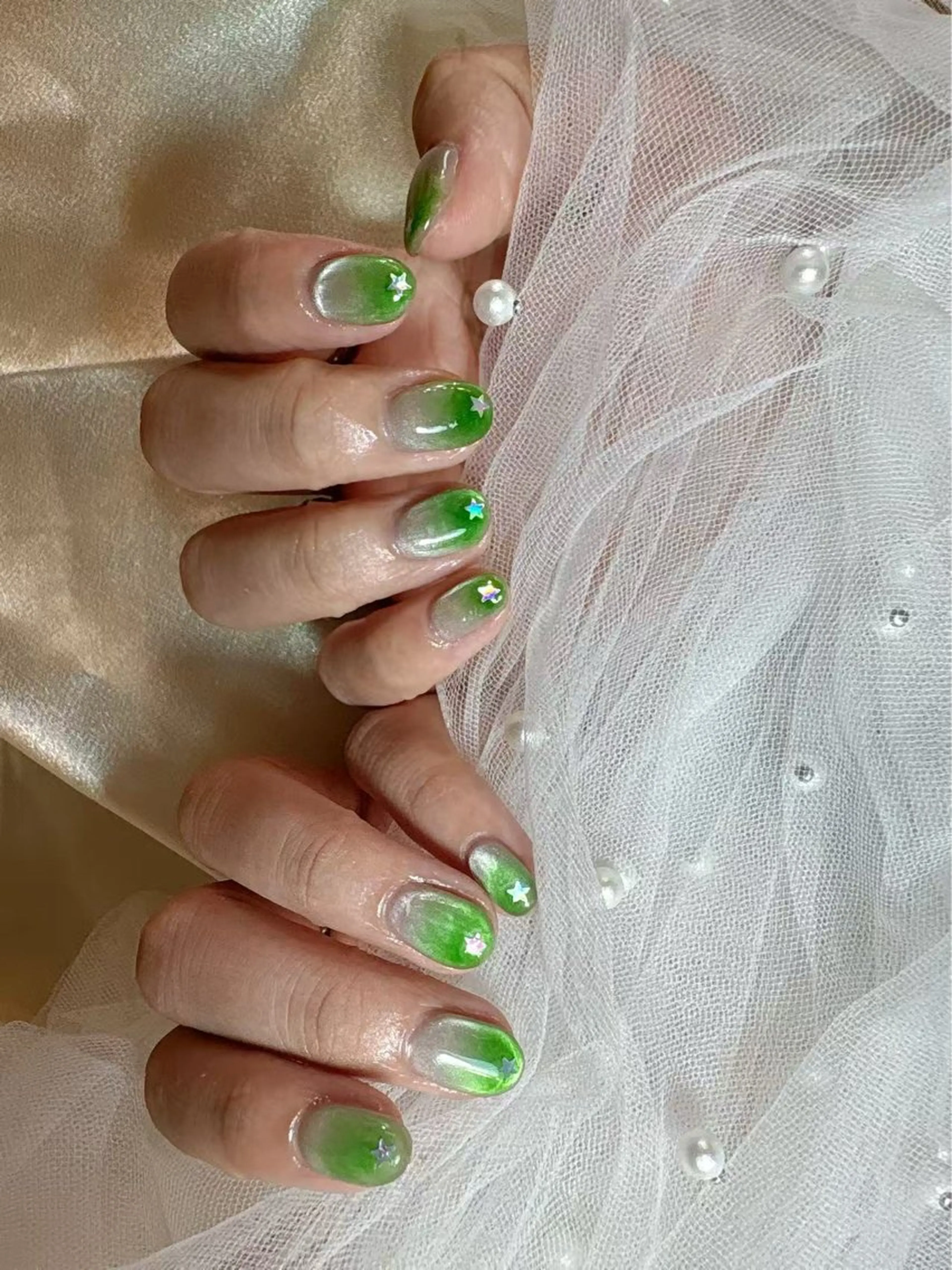 ネイル アートネイル 持ち込み ハンドネイル リセス 高田馬場のネイルデザイン