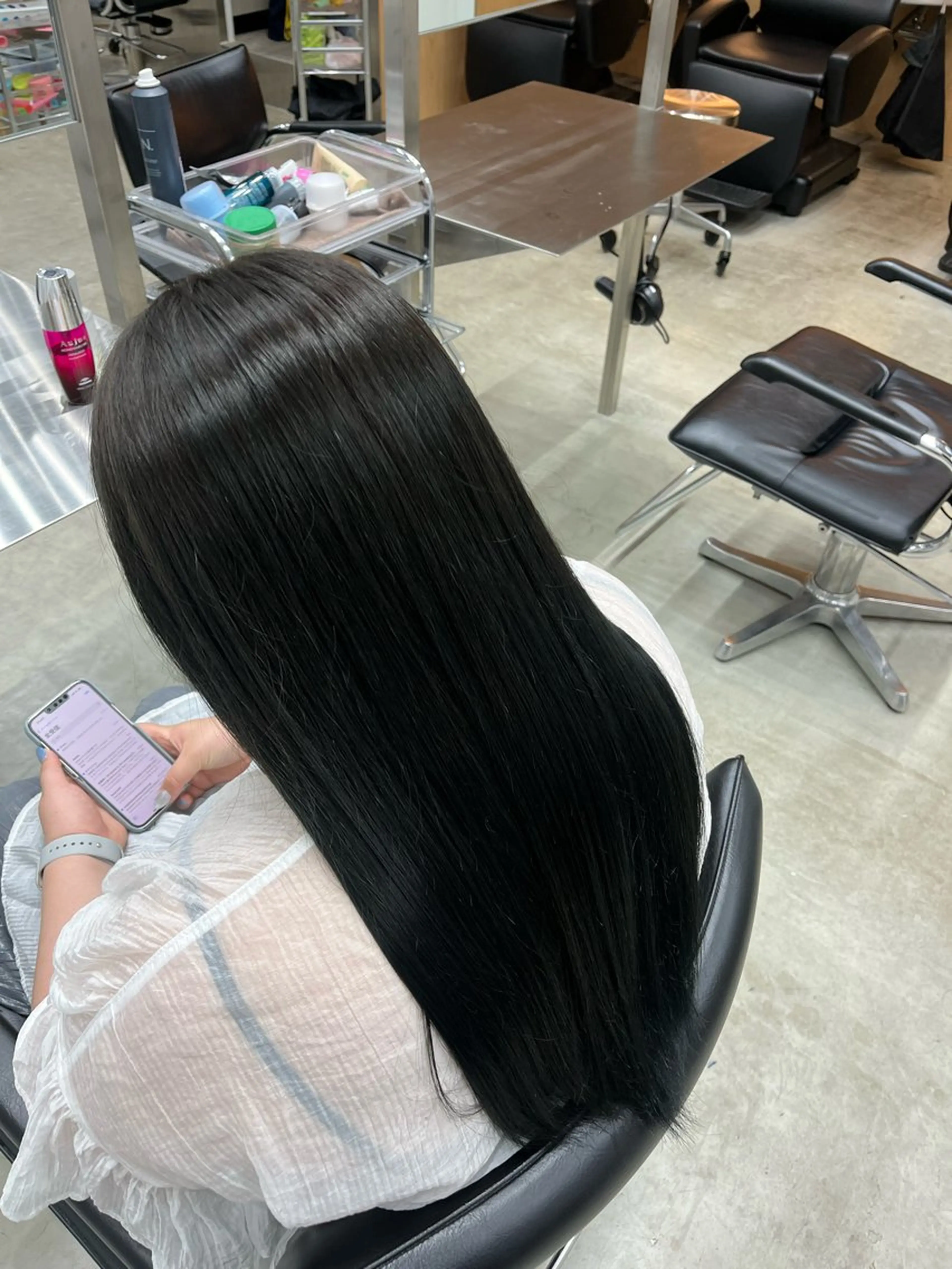 ロング カラー 夏果⭐︎fifth 天神 海外風パーマのヘアスタイル