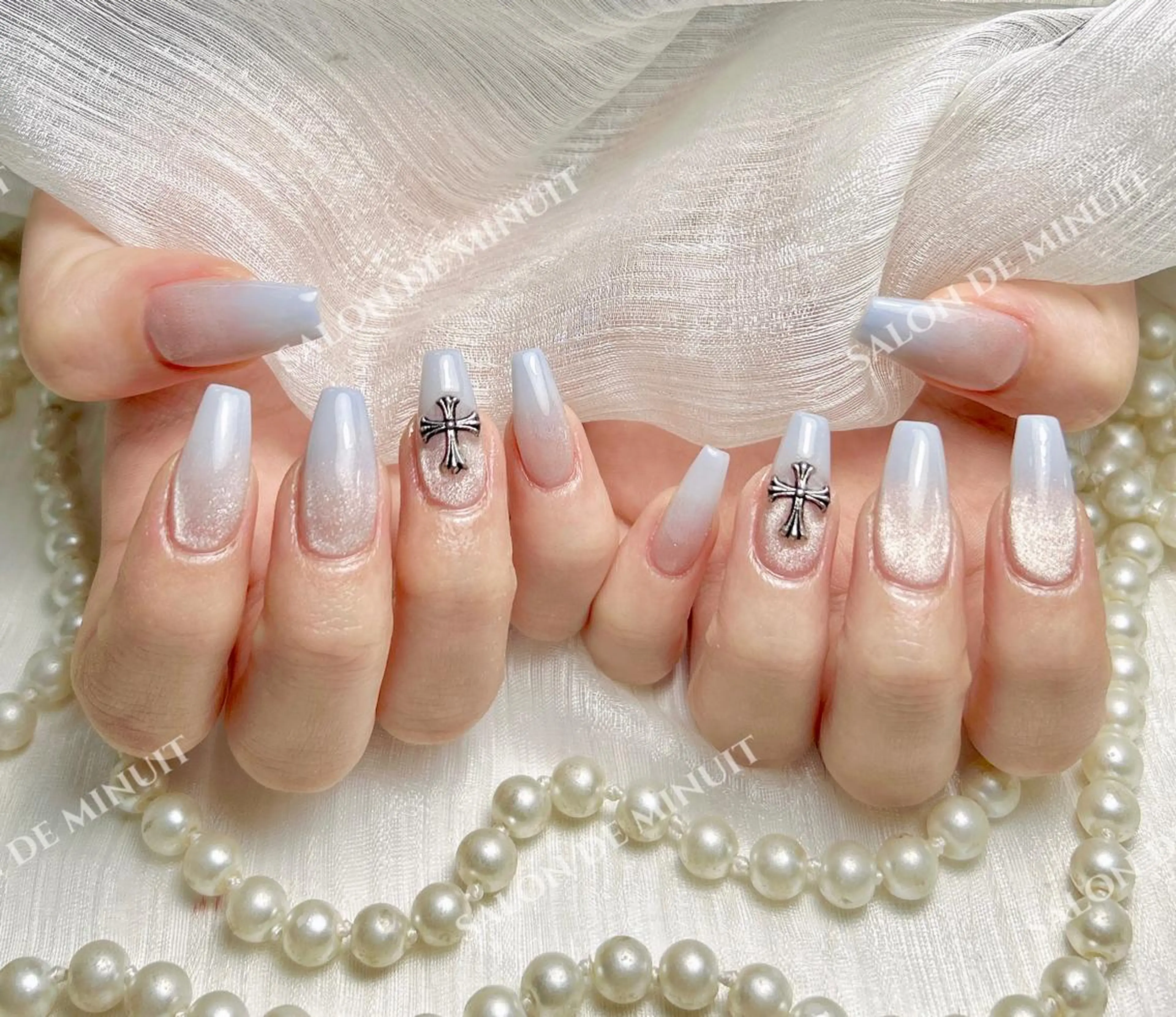 ネイル ハンドネイル ハンドケア Momo 🤍のネイルデザイン