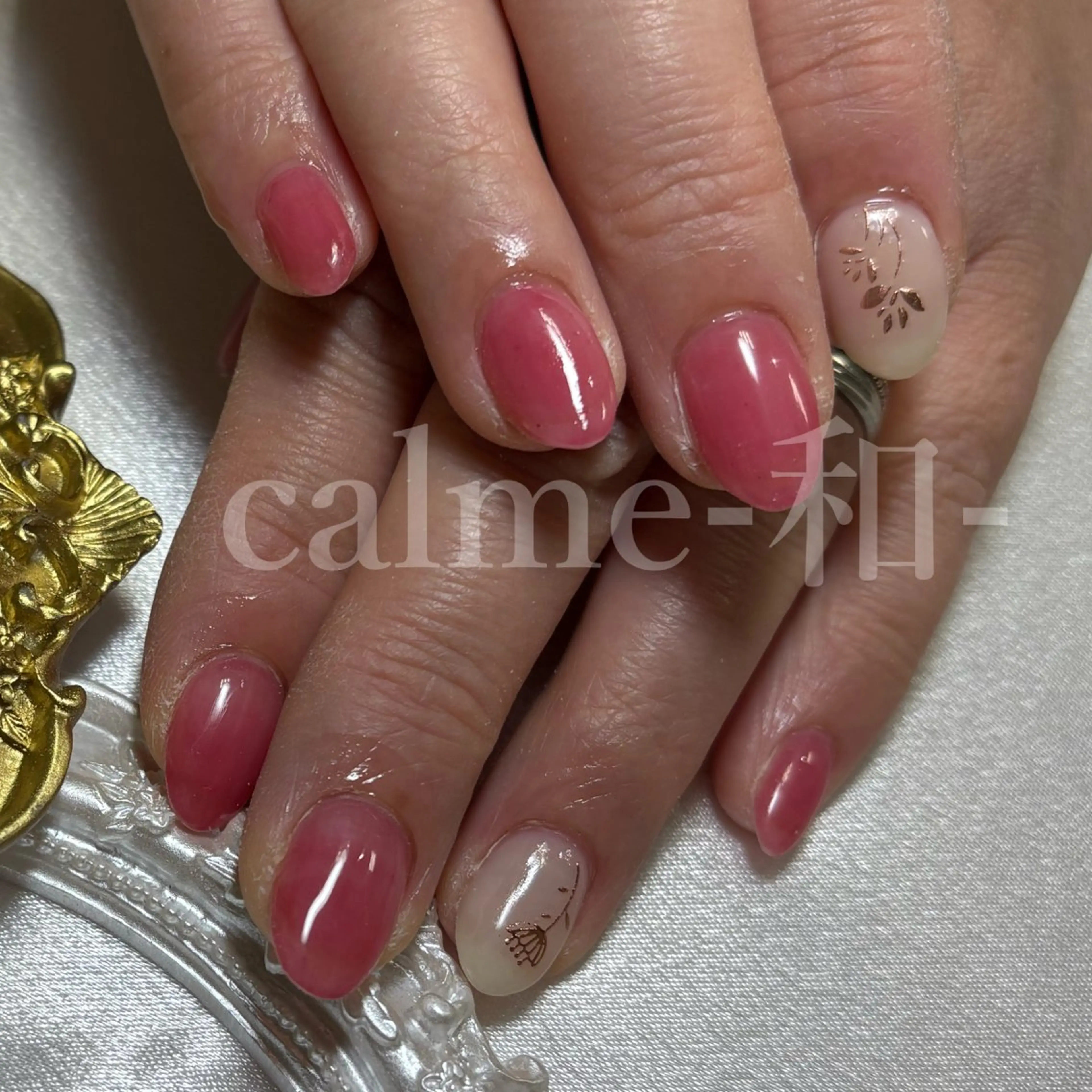 ネイル ハンドネイル calme -和-のネイルデザイン
