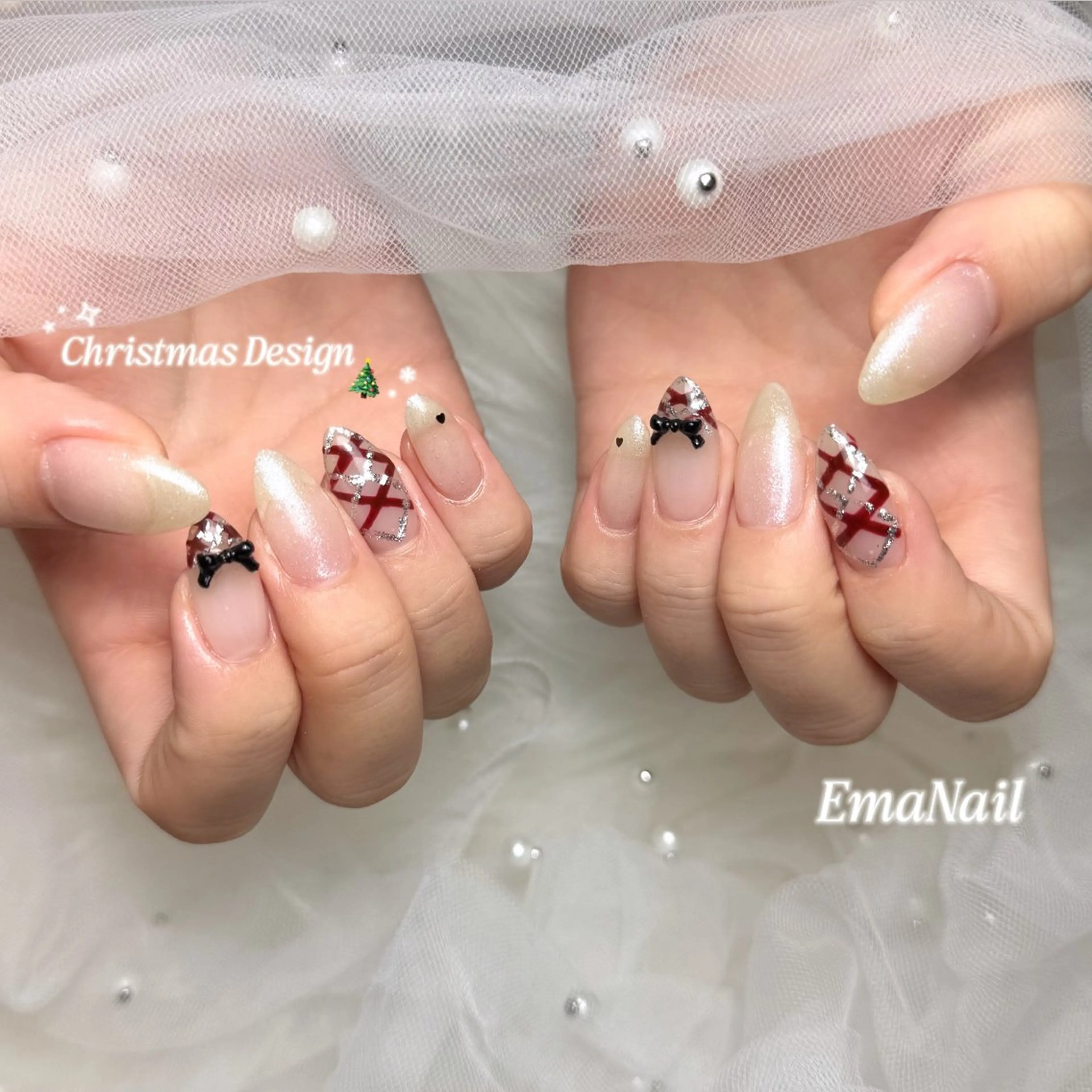 ネイル EmaNail+KIHAKUYA所属・EmaNail瓢箪山 🌼Mihiroのネイルデザイン