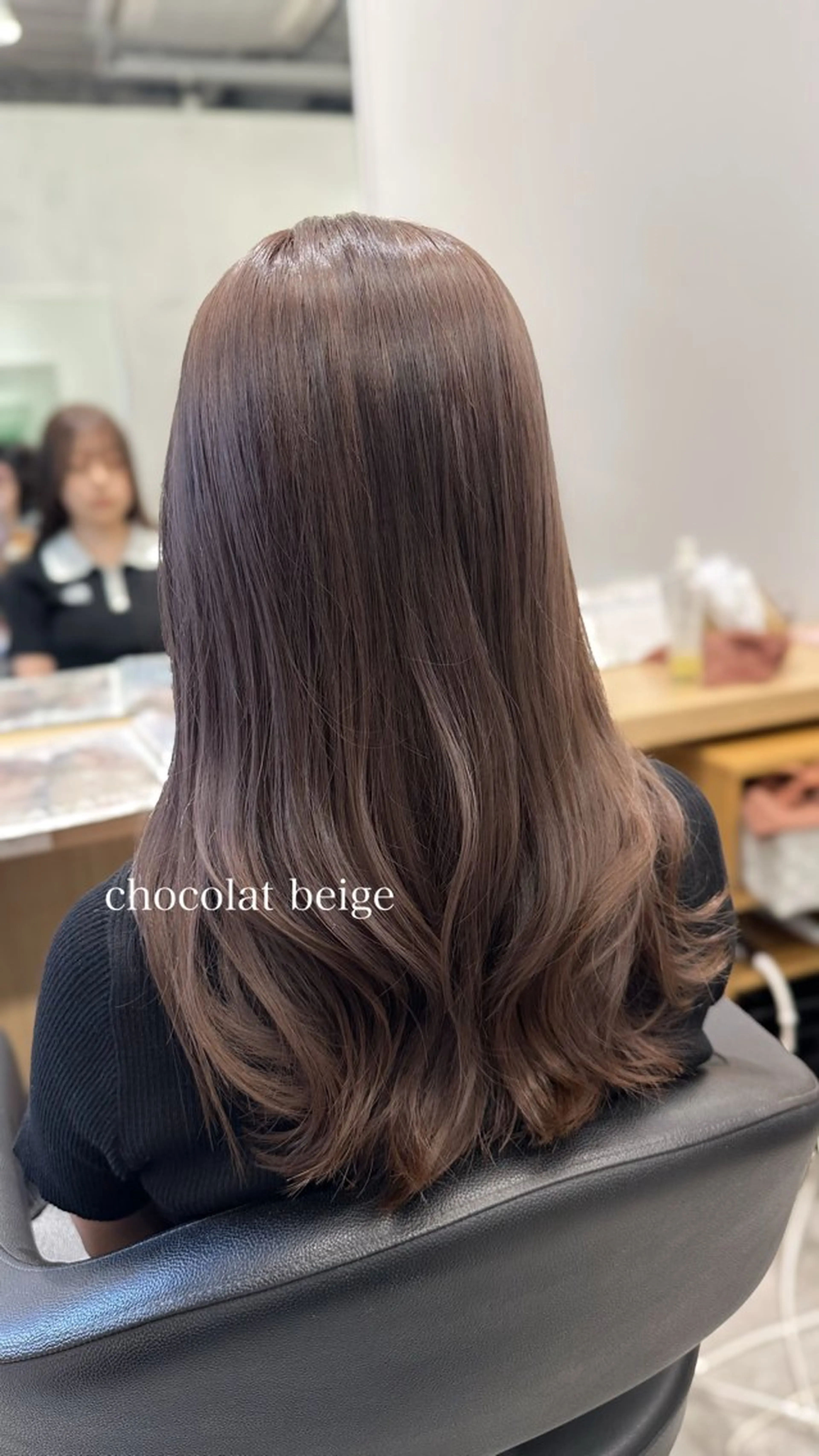 ロング カラー ブリーチ カット ヘアカラー 巻ける髪質改善🫧ハ イライト/永田汰伊智のヘアスタイル
