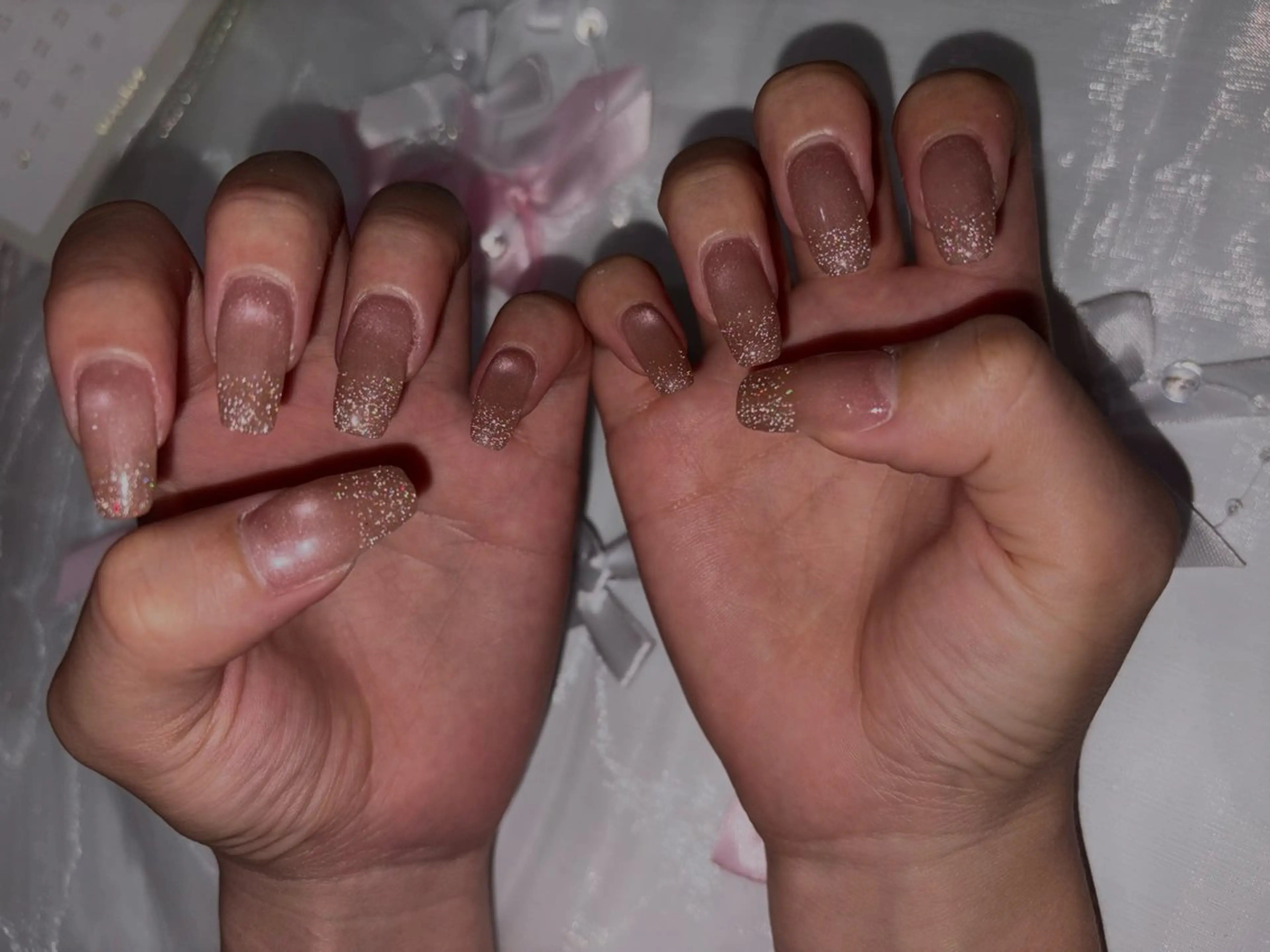 ネイル アートネイル 長さ出し フラッシュネイル フットネイル ハート vante_aimi .パラジェル取扱店のネイルデザイン