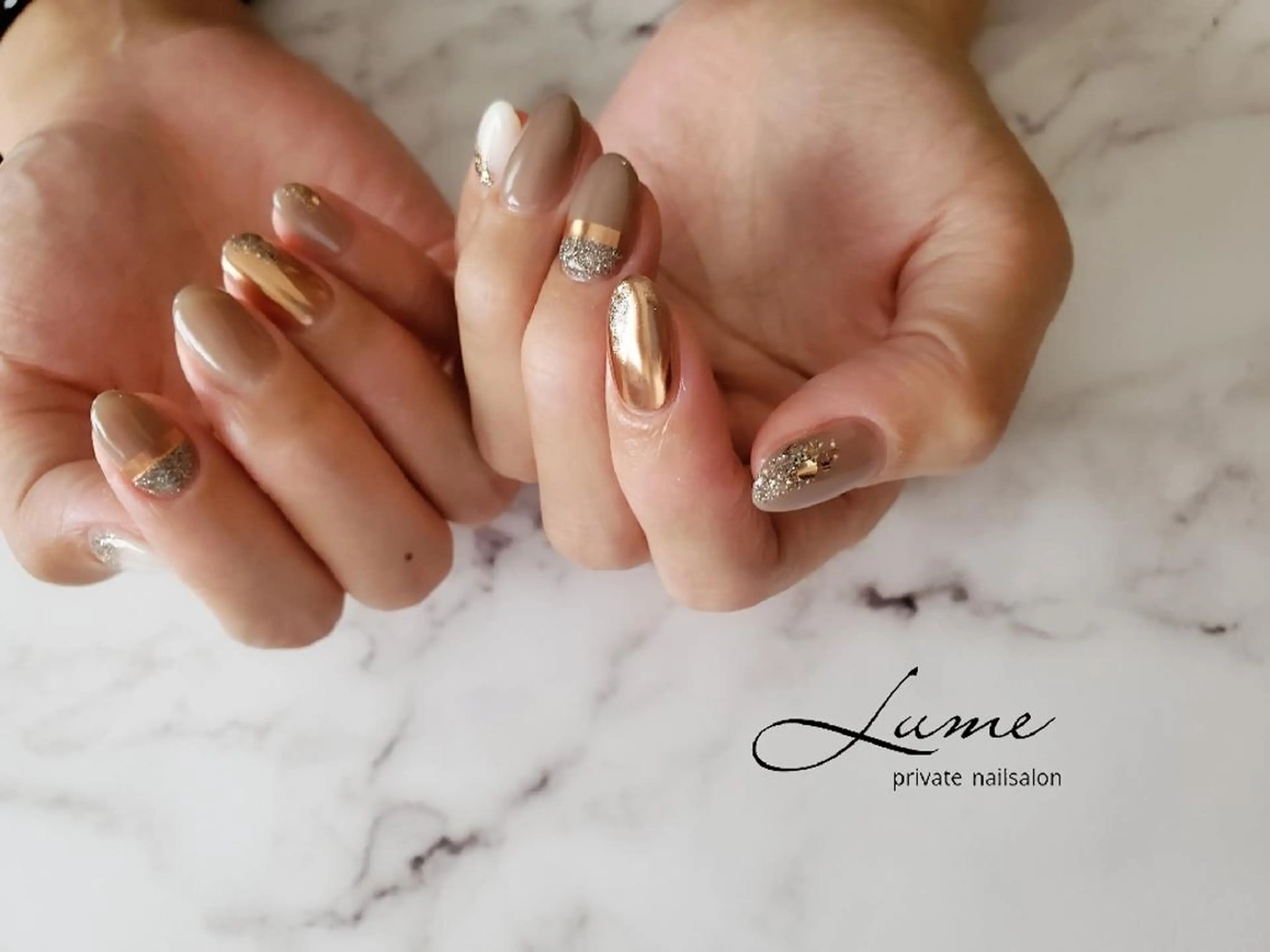 ネイル ニュアンスネイル Lume 　nailのネイルデザイン