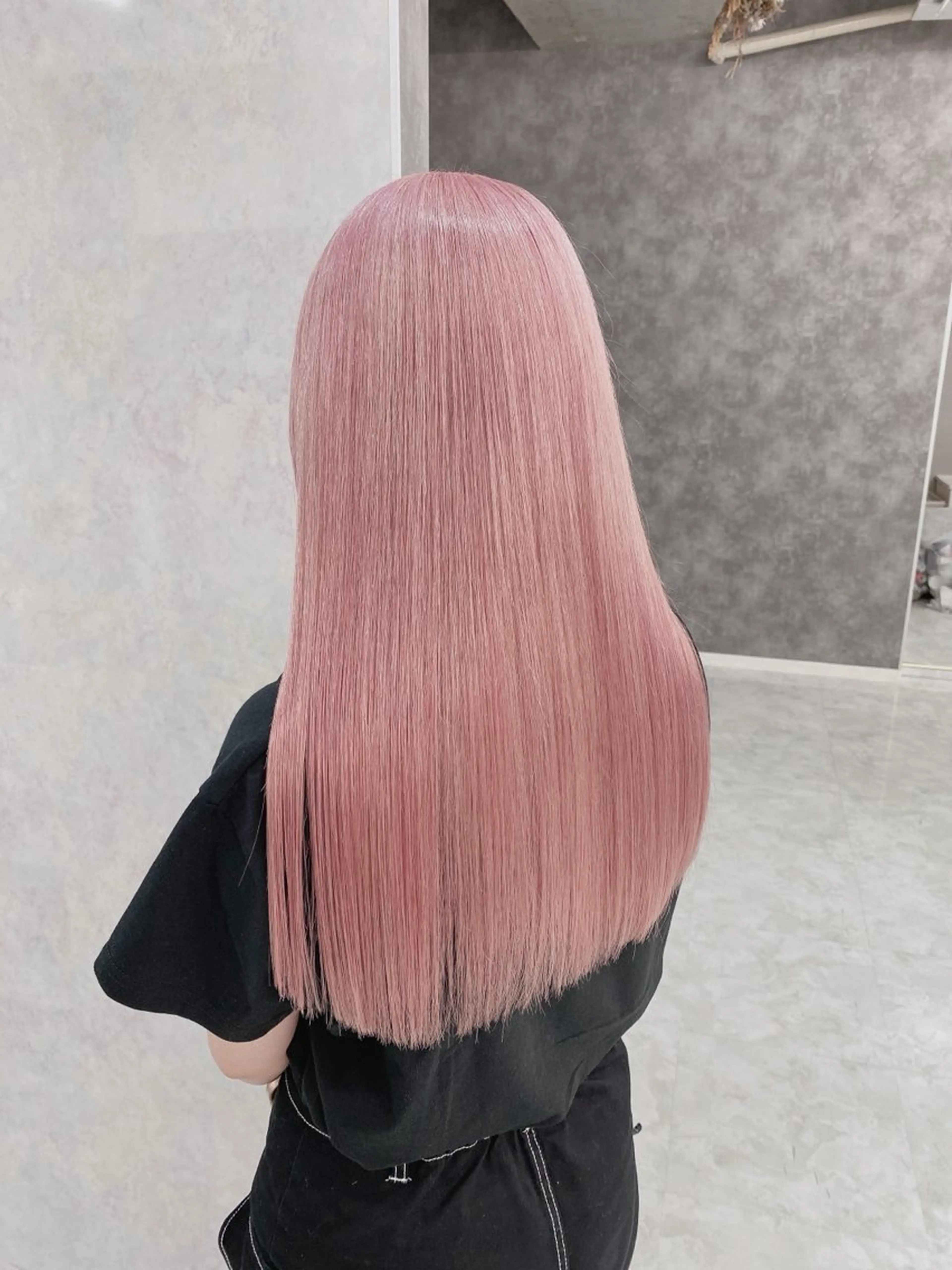 ロング カラー 𝐠𝐢𝐫𝐥𝐲 𝐦𝐨𝐝𝐞🖤のヘアスタイル