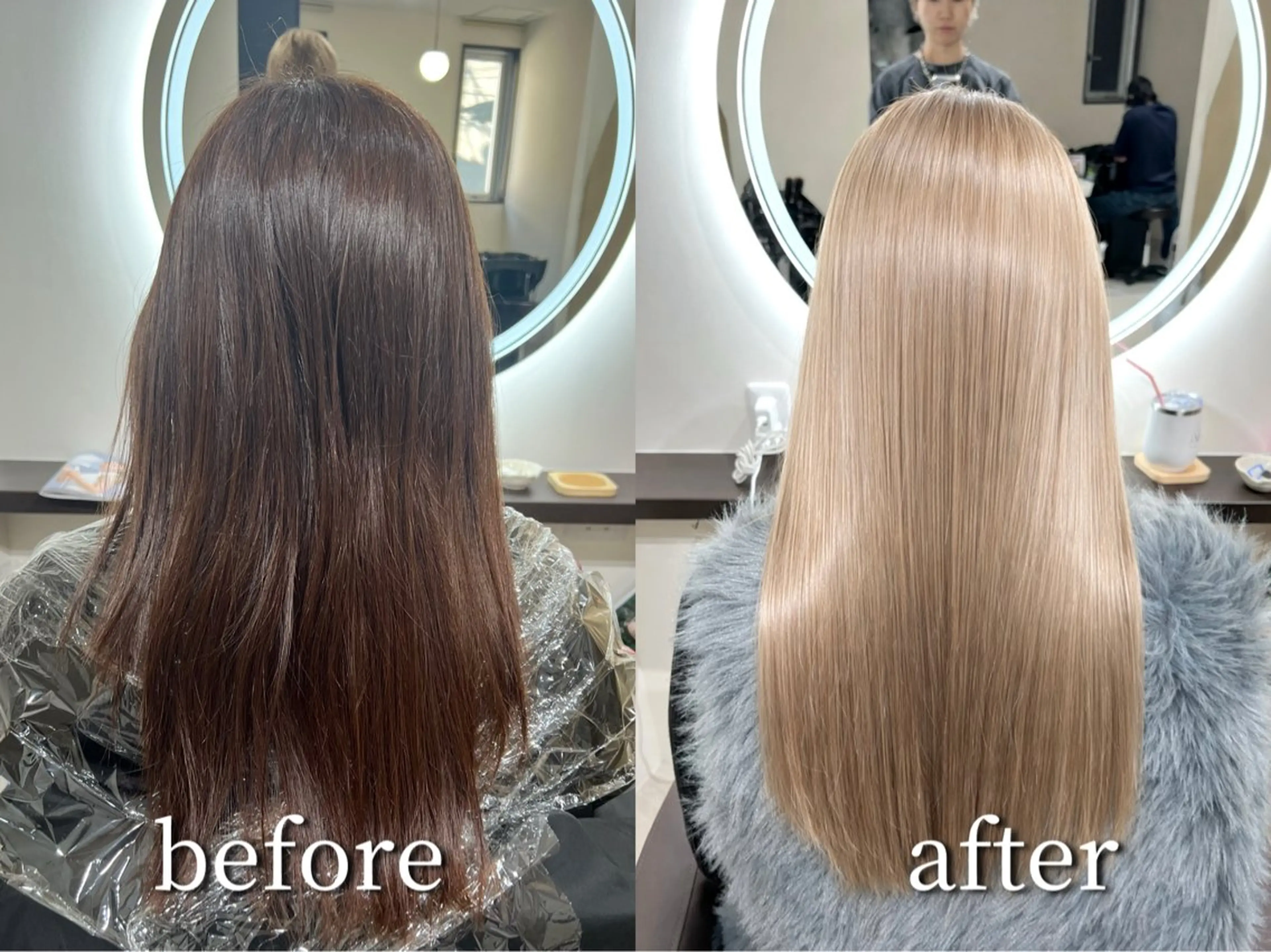 セミロング 髪質改善SALON MIST＋所属・阪神尼崎駅徒歩2分 半個室サロン　小田稔のヘアスタイル