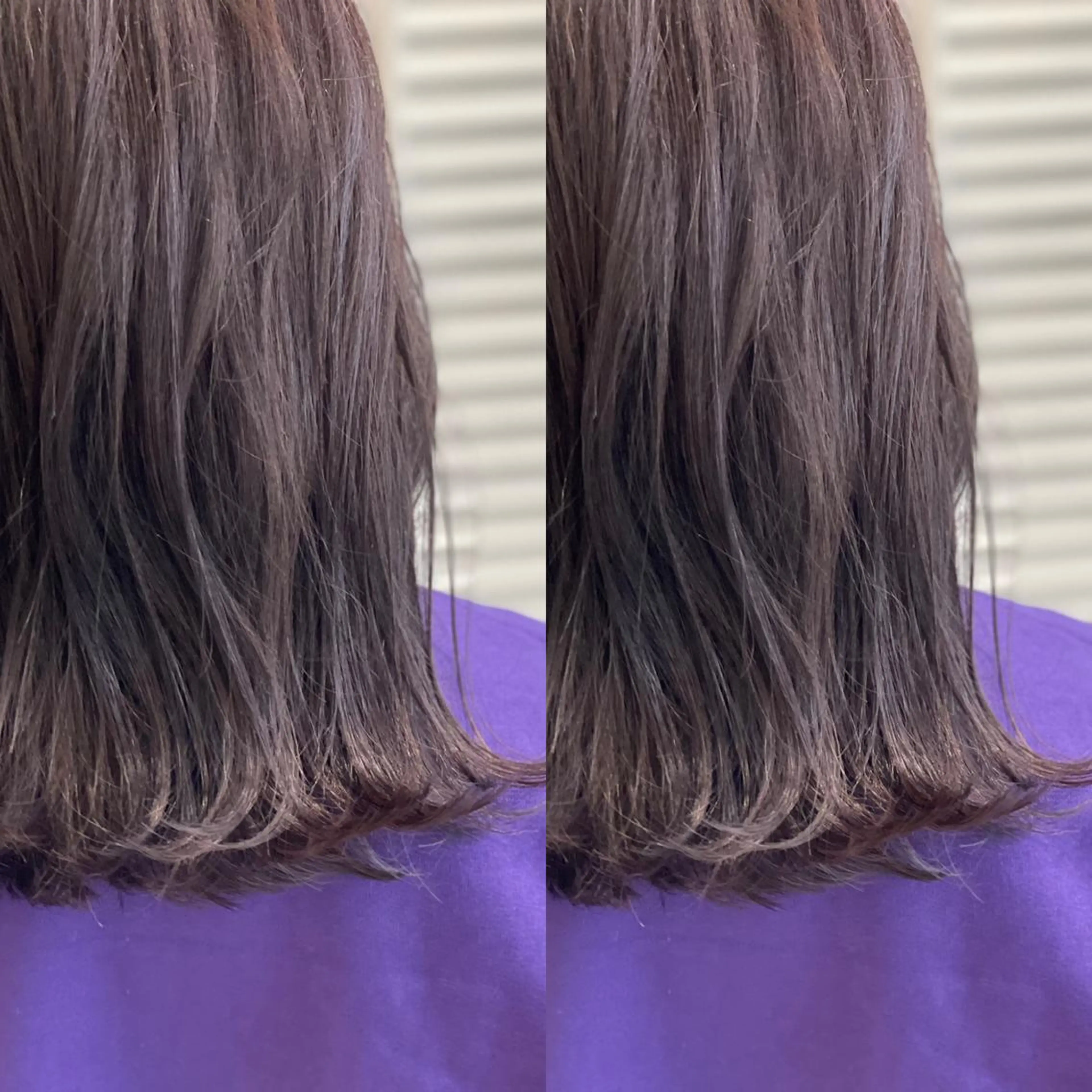 セミロング カラー Snaly カラー特化ページのヘアスタイル