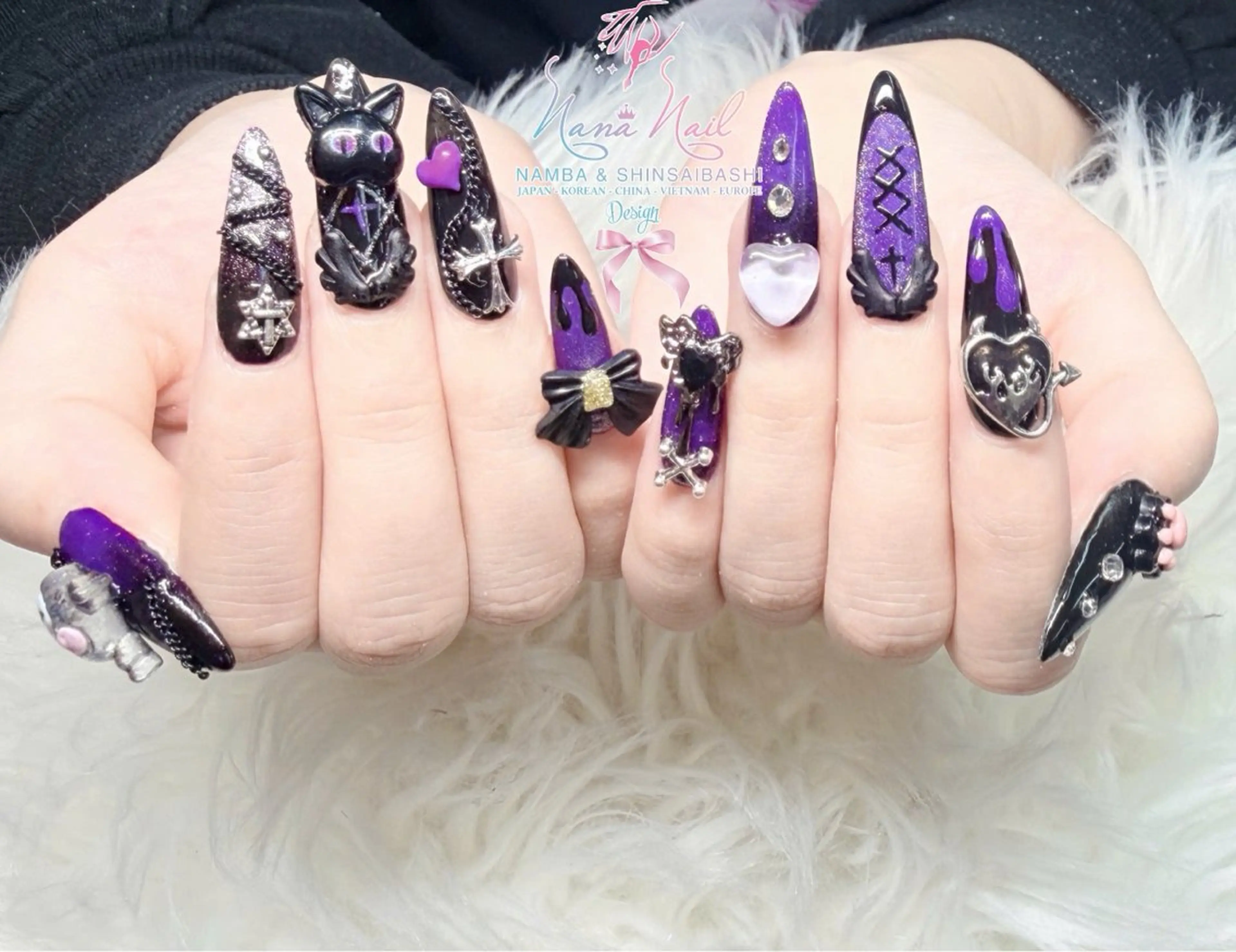 ネイル チークネイル 桜ネイル フラッシュネイル フットネイル ジェルネイル ハンドネイル リナネイル アメ村心斎橋店のネイルデザイン