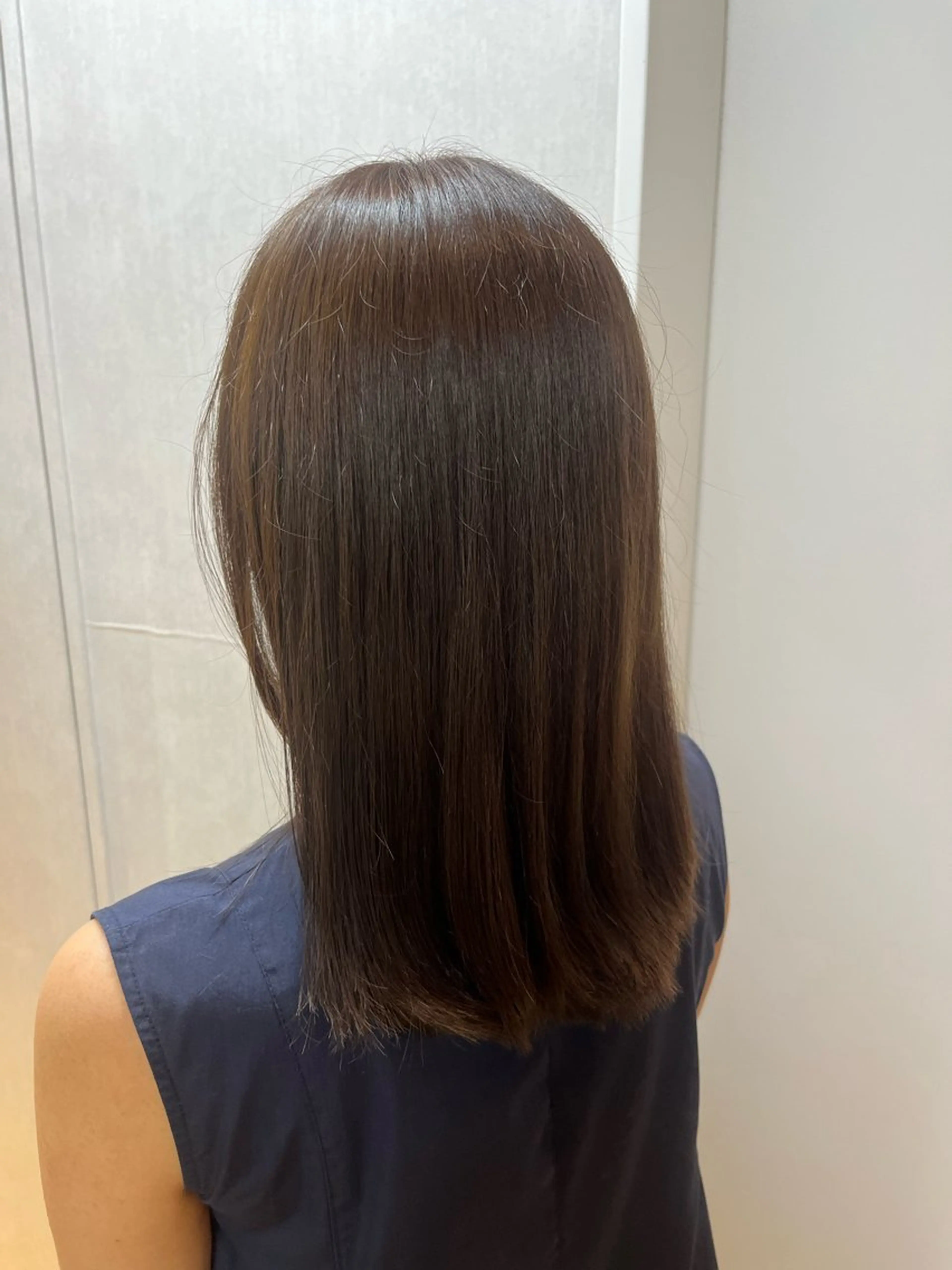 カラー ひなこ♡艶カラー/ ベージュ🤍透明感のヘアスタイル