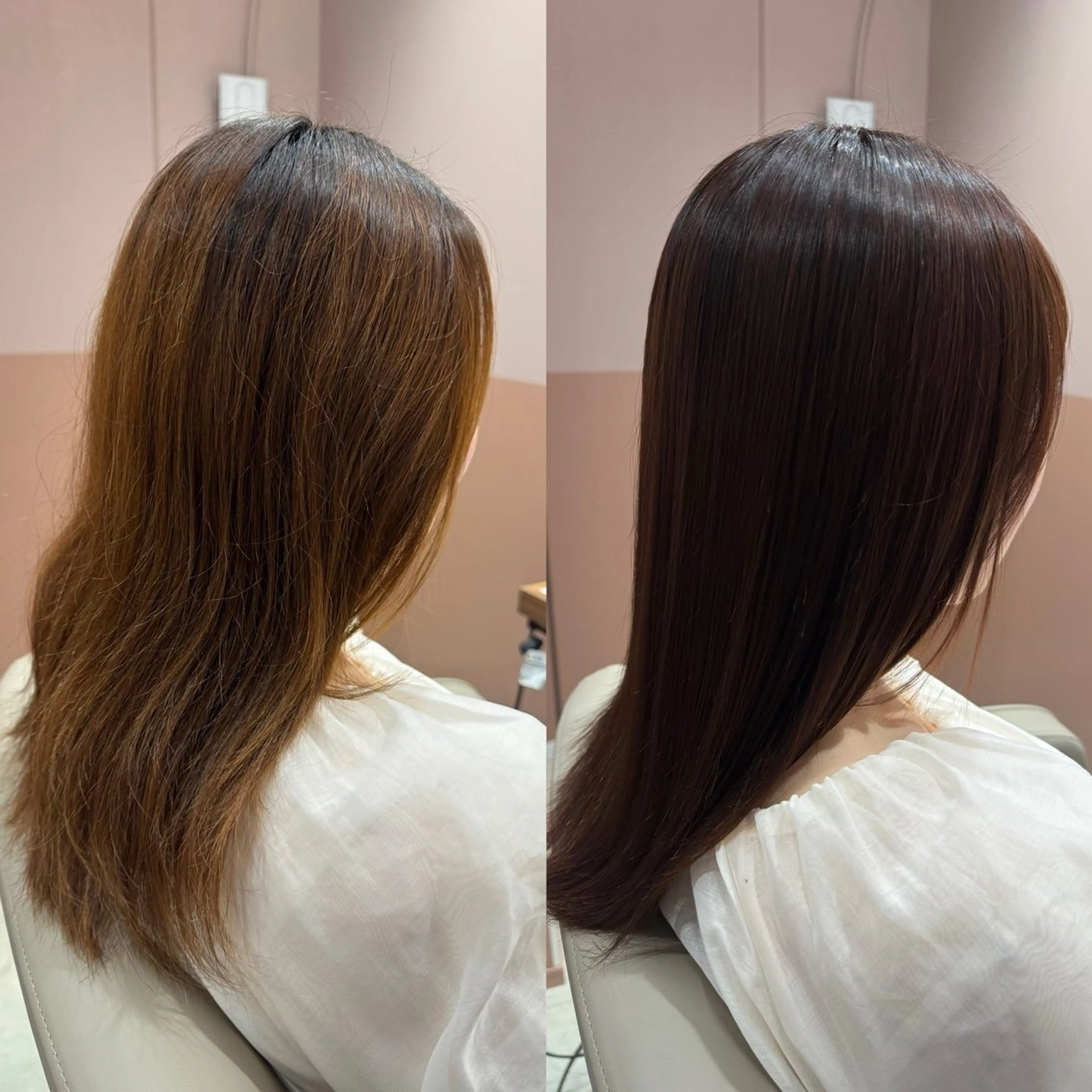 セミロング 縮毛矯正 カット 縮毛矯正 トリートメント 倉橋 涼太のヘアスタイル