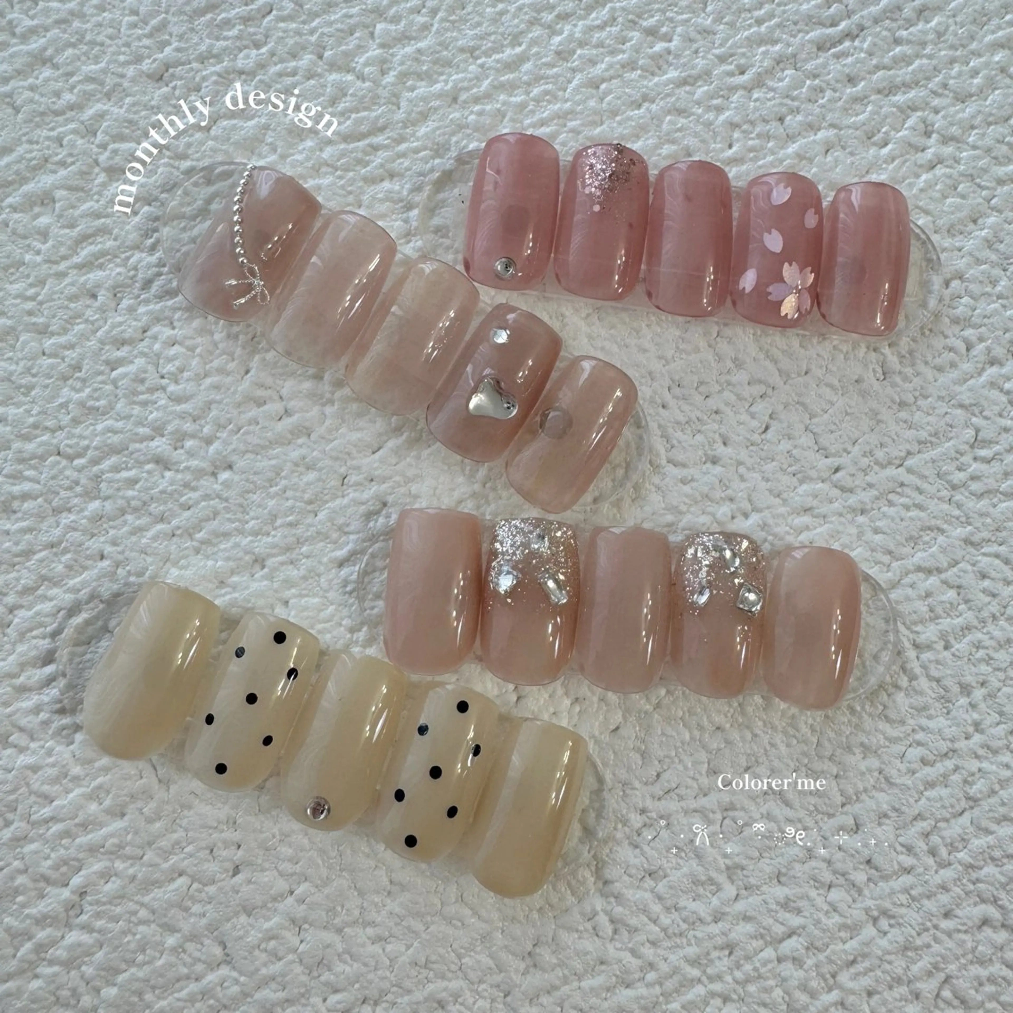 🌸:春のシンプル定額ネイル🩷＊現金支払いのみ＊の写真