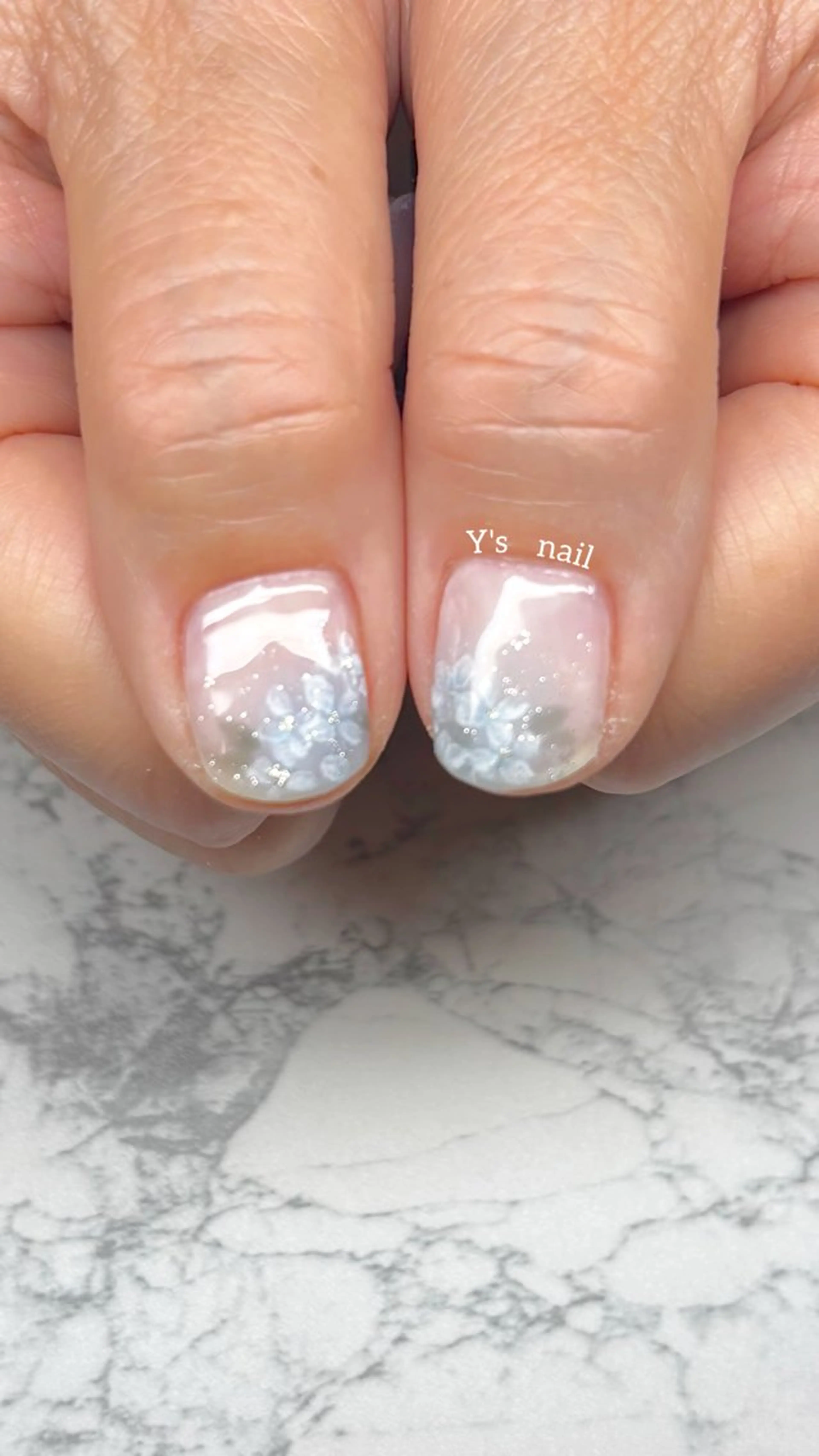 ネイル フラワーネイル 手書きが得意🖌️ Y’s  nailのネイルデザイン