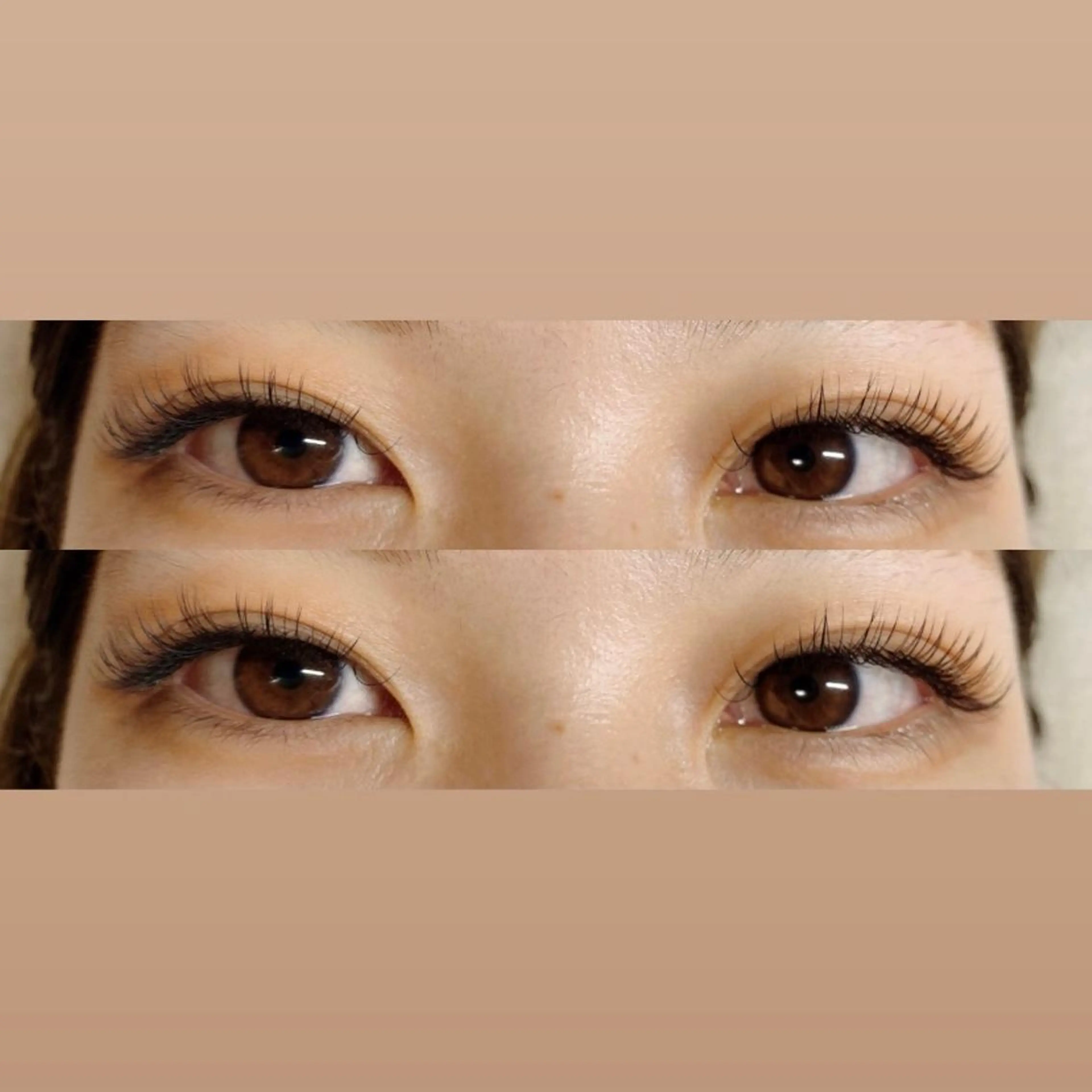 マツエク・マツパ Dカール セーブル eyelash clear池袋のマツエク・マツパデザイン