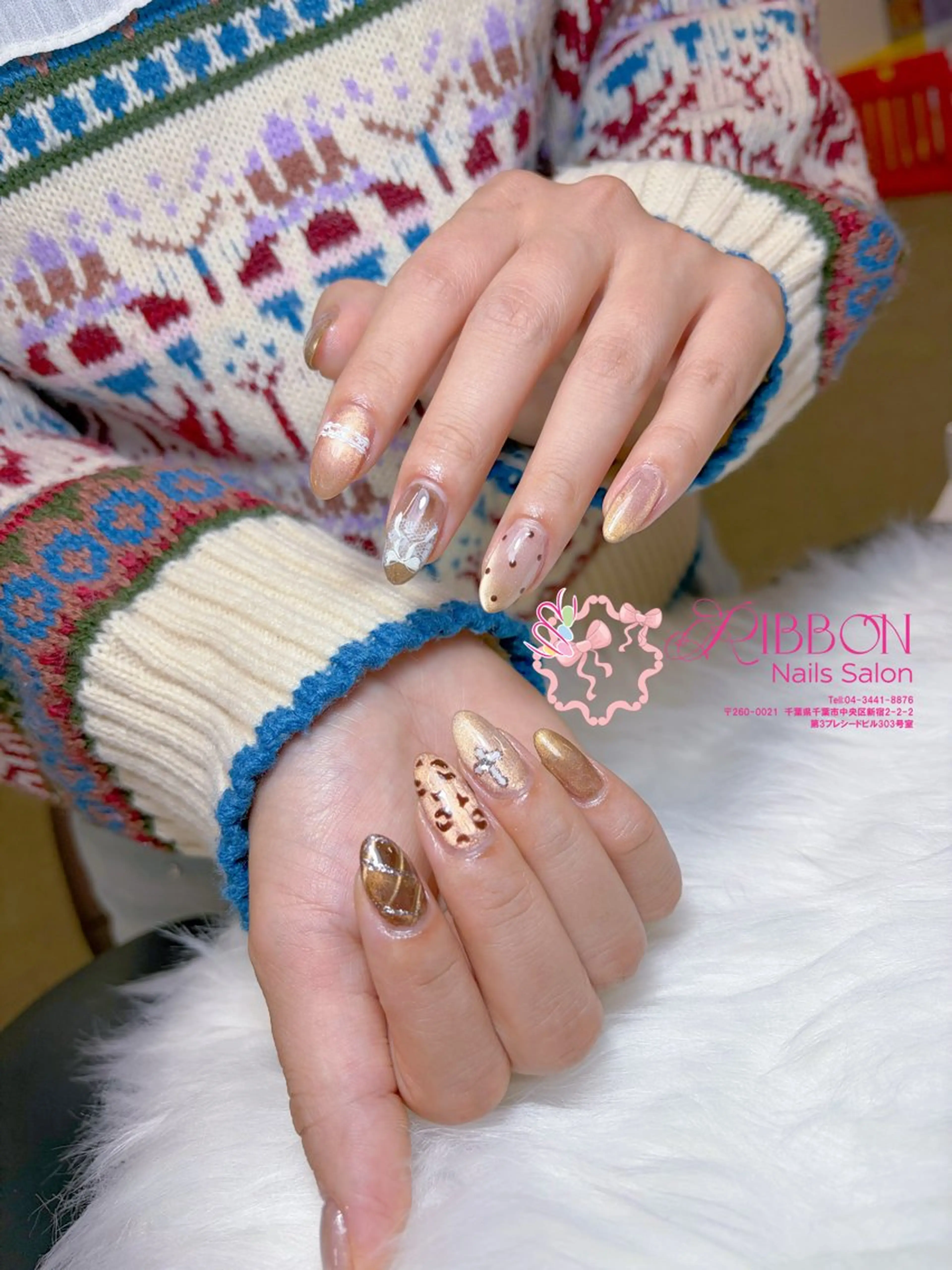 ネイル チークネイル フットネイル フレンチネイル グラデーション 韓国ネイル Ribbonnail salonのネイルデザイン