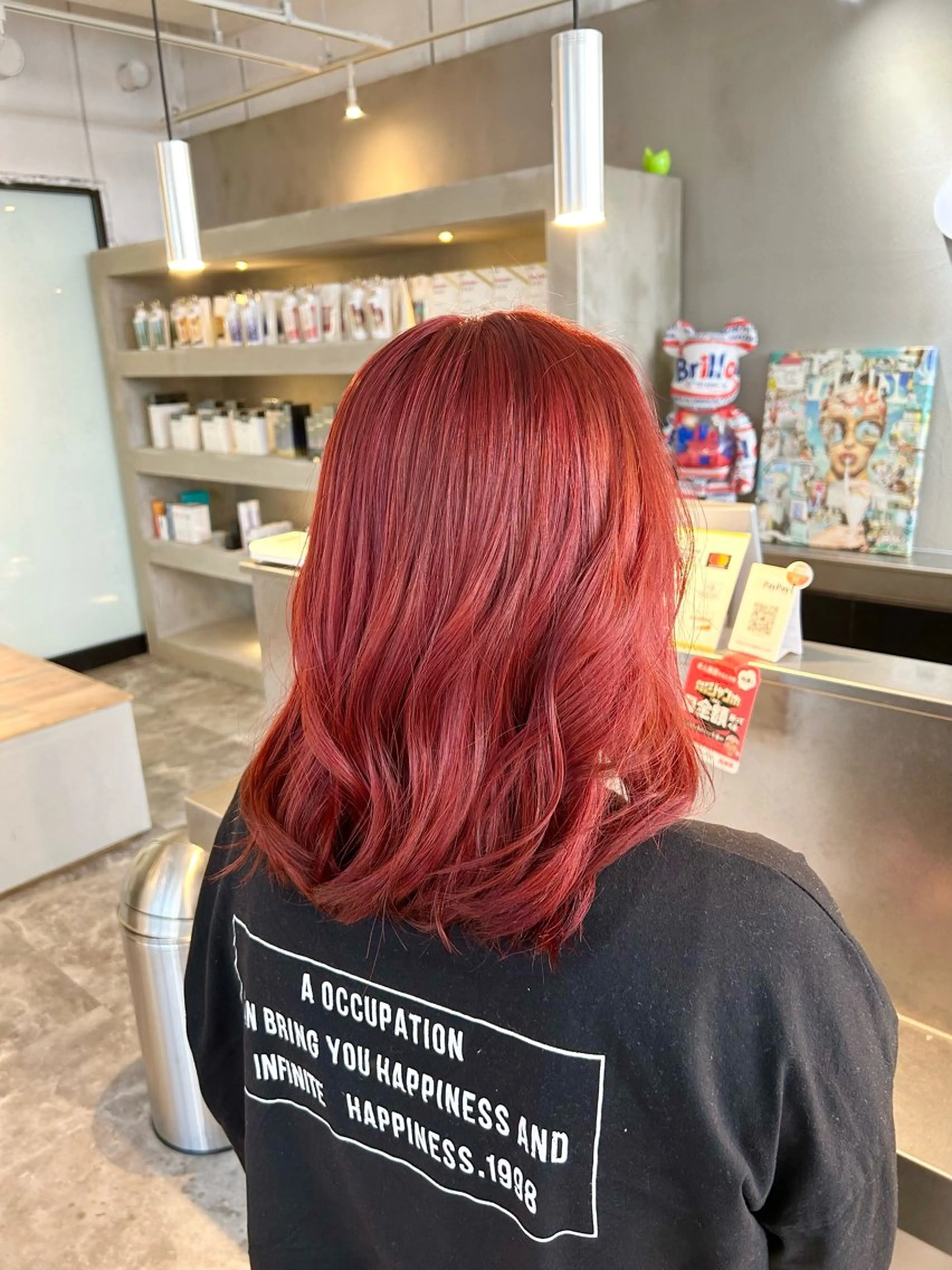 ミディアム ヘアカラー メンズ特化美容師 /真家雅樹🔥のヘアスタイル