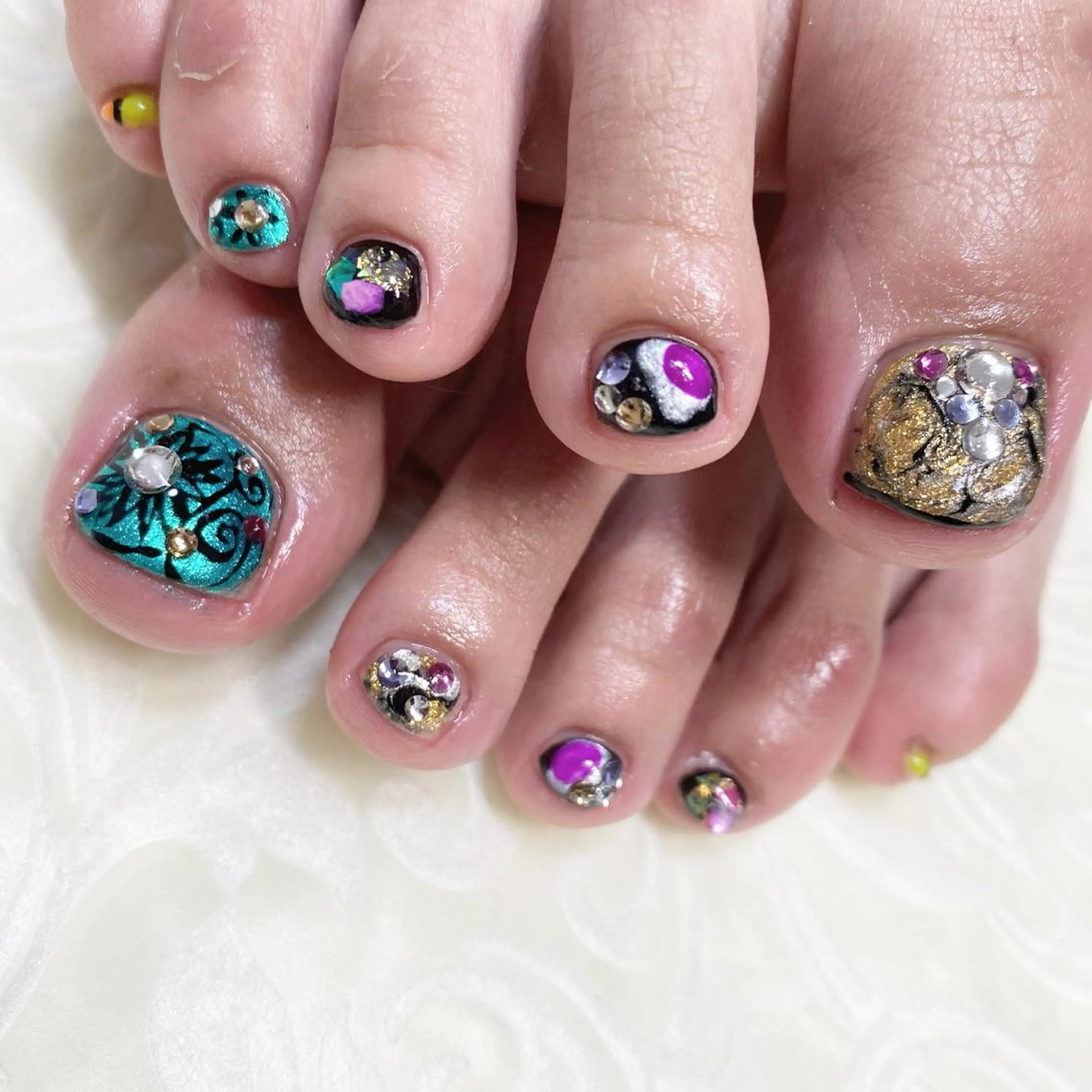 ネイル フットネイル Nailsalon WAO!!!のネイルデザイン