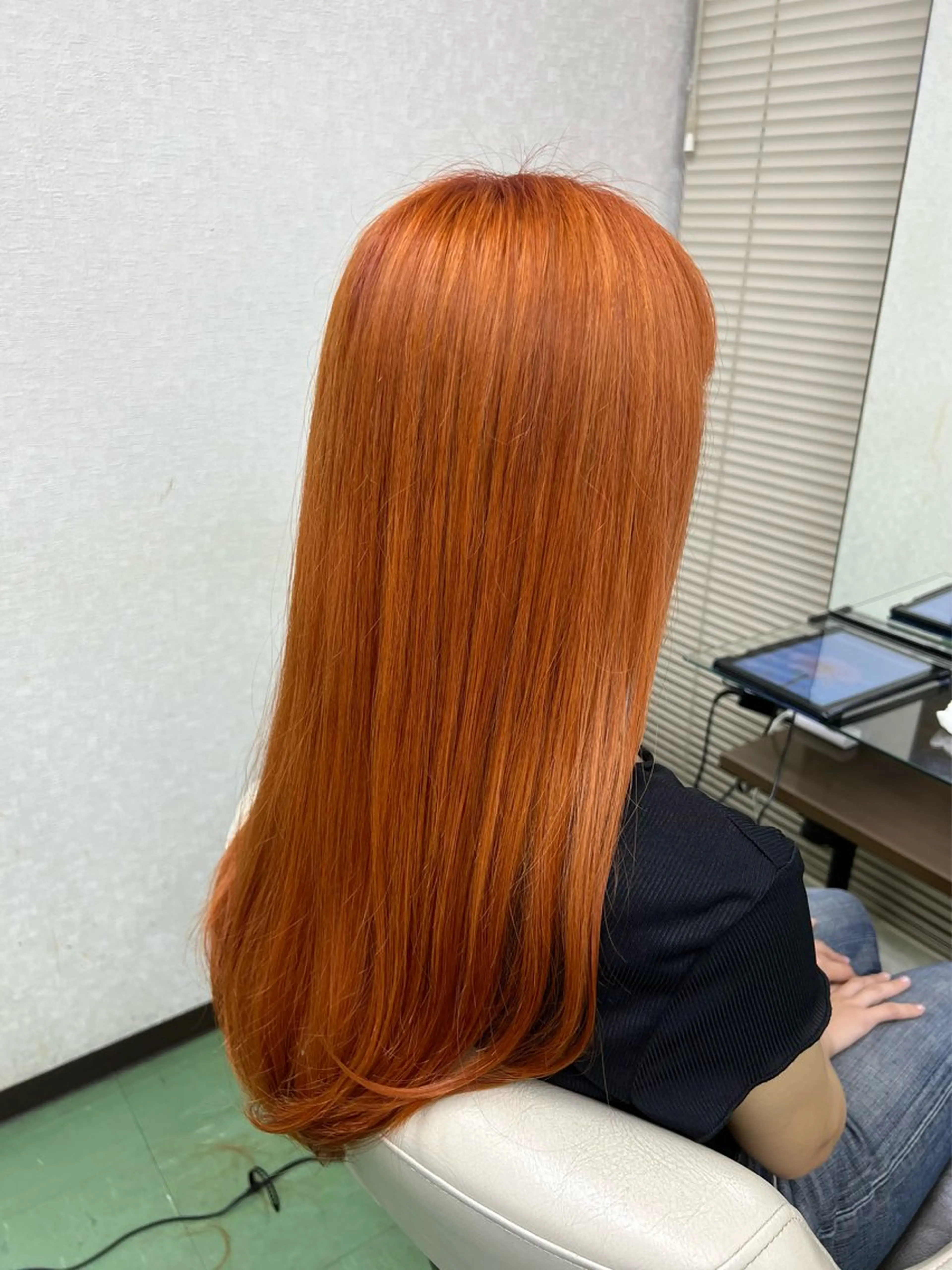 ロング カット ヘアカラー 甲田 豪徳のヘアスタイル