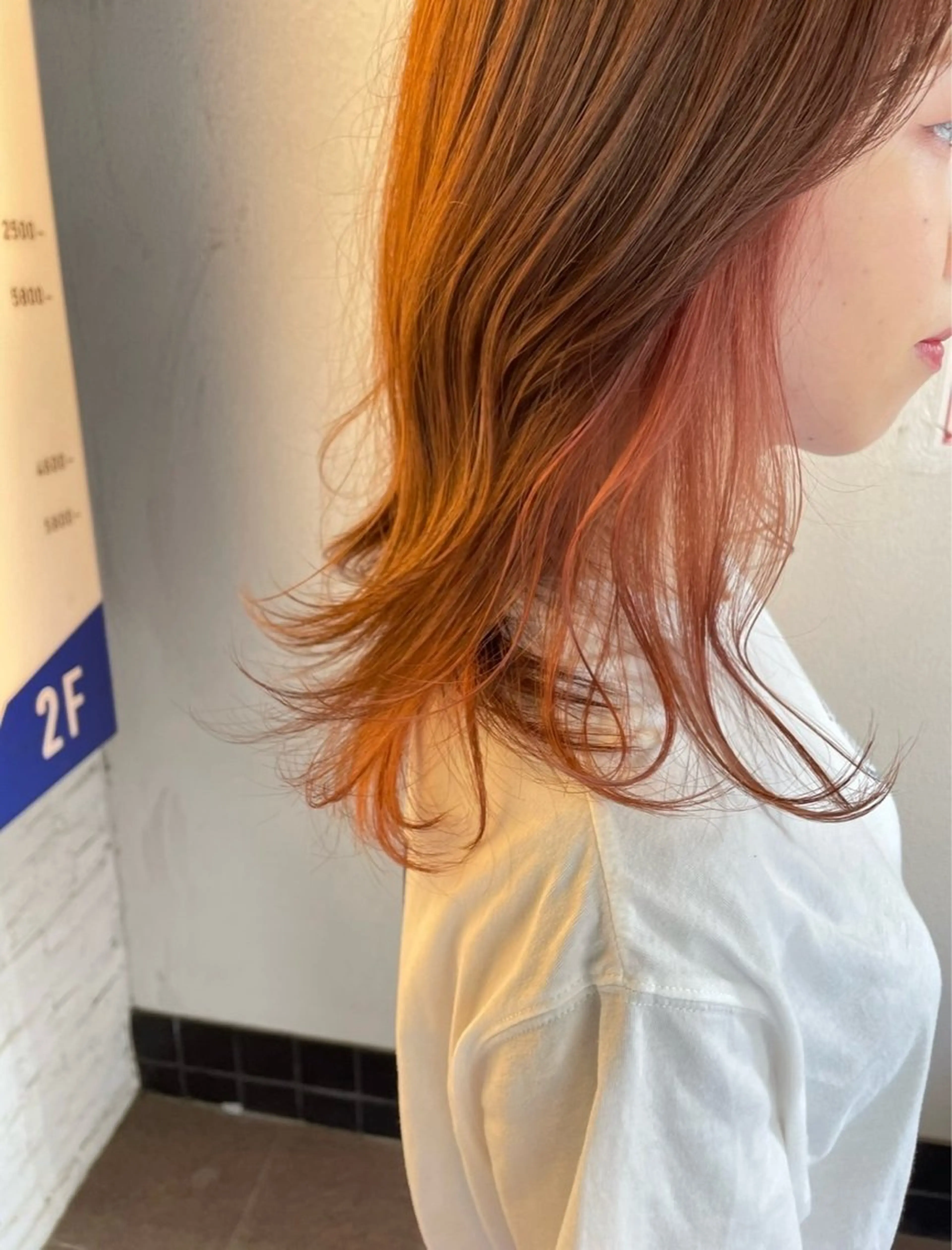 ロング カラー attrait茅ヶ崎 関根美歩のヘアスタイル