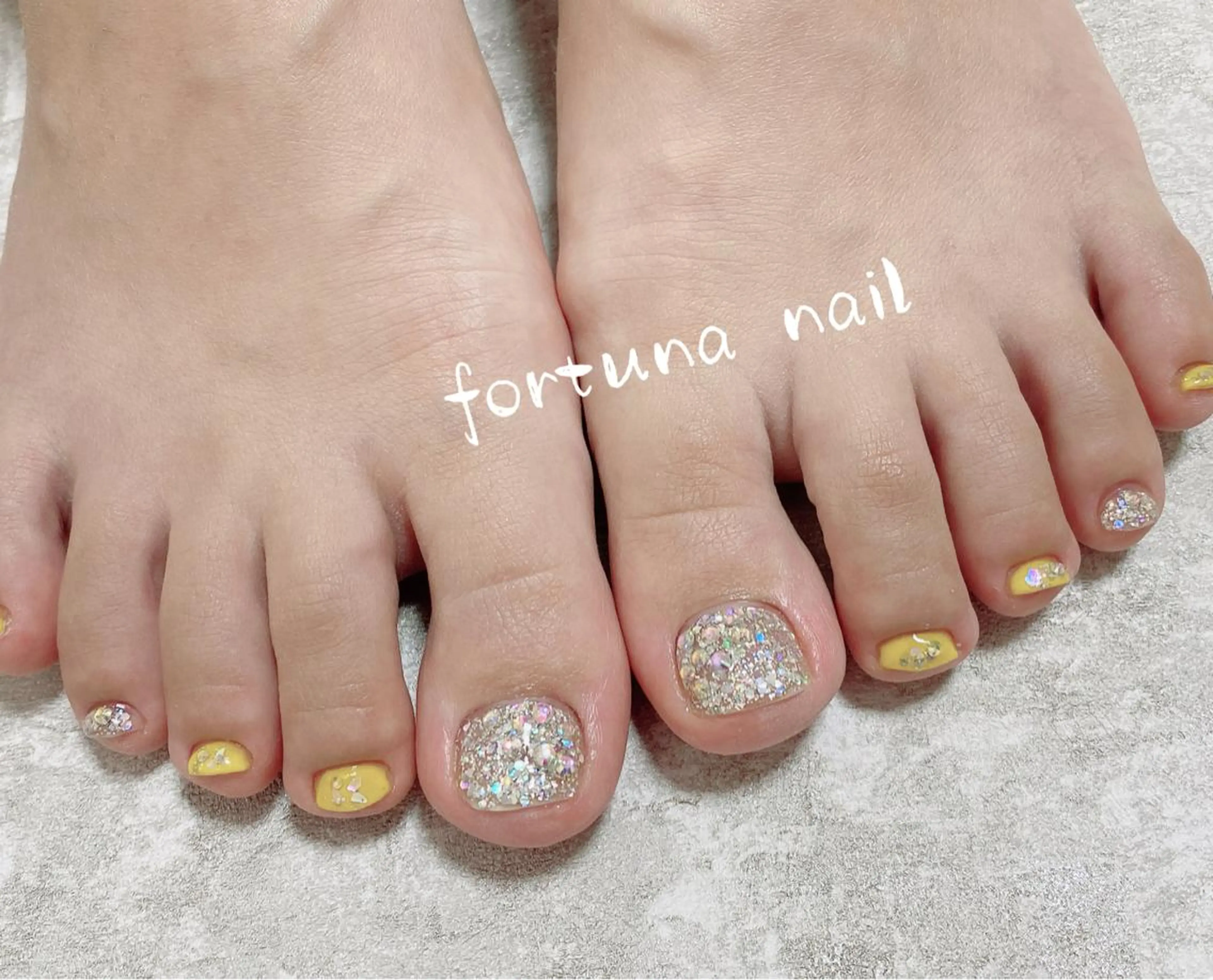 ネイル フットネイル Nail •Head スパFortunaのネイルデザイン