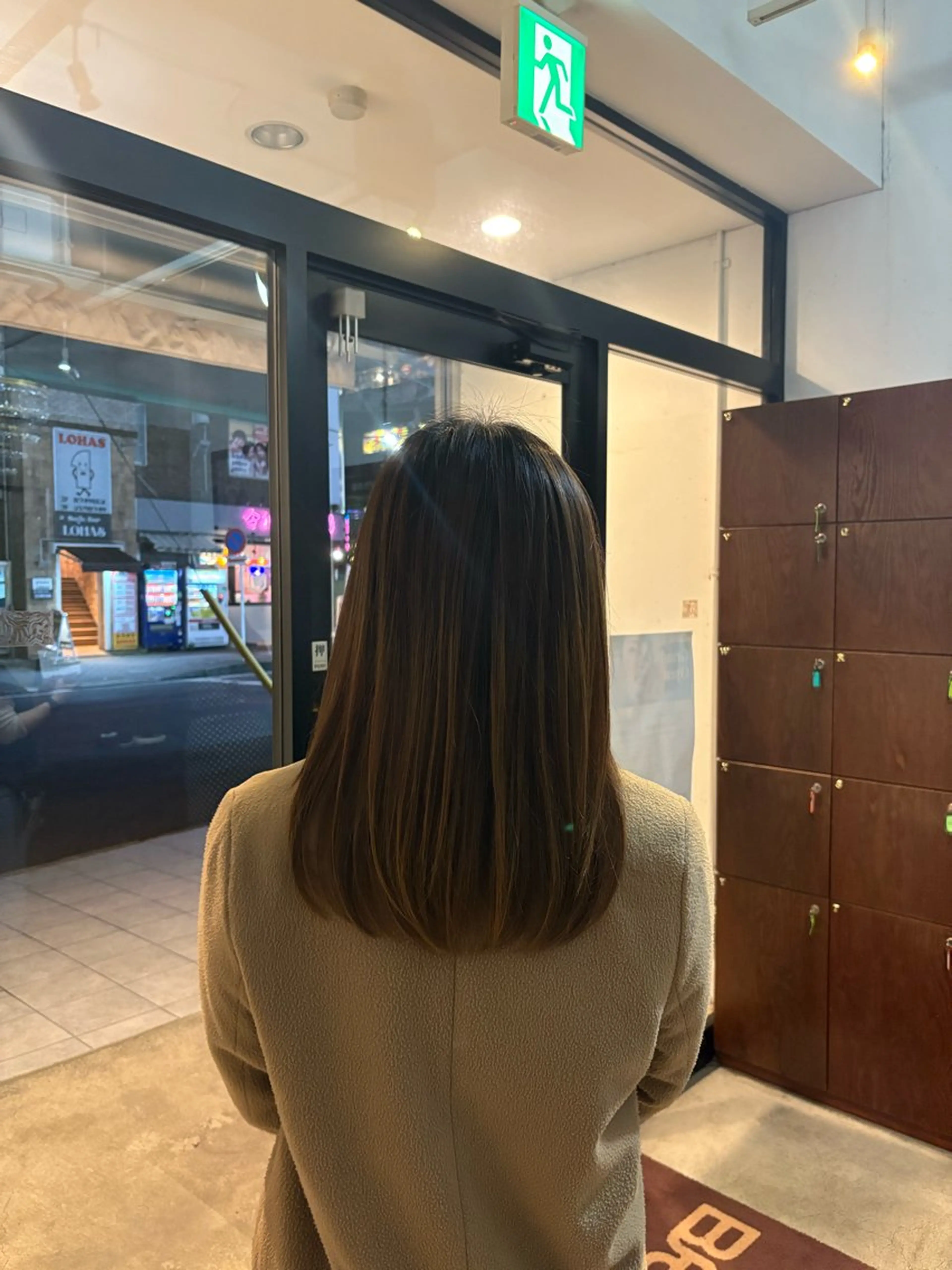 ロング カットモデル募集 木下世連のヘアスタイル