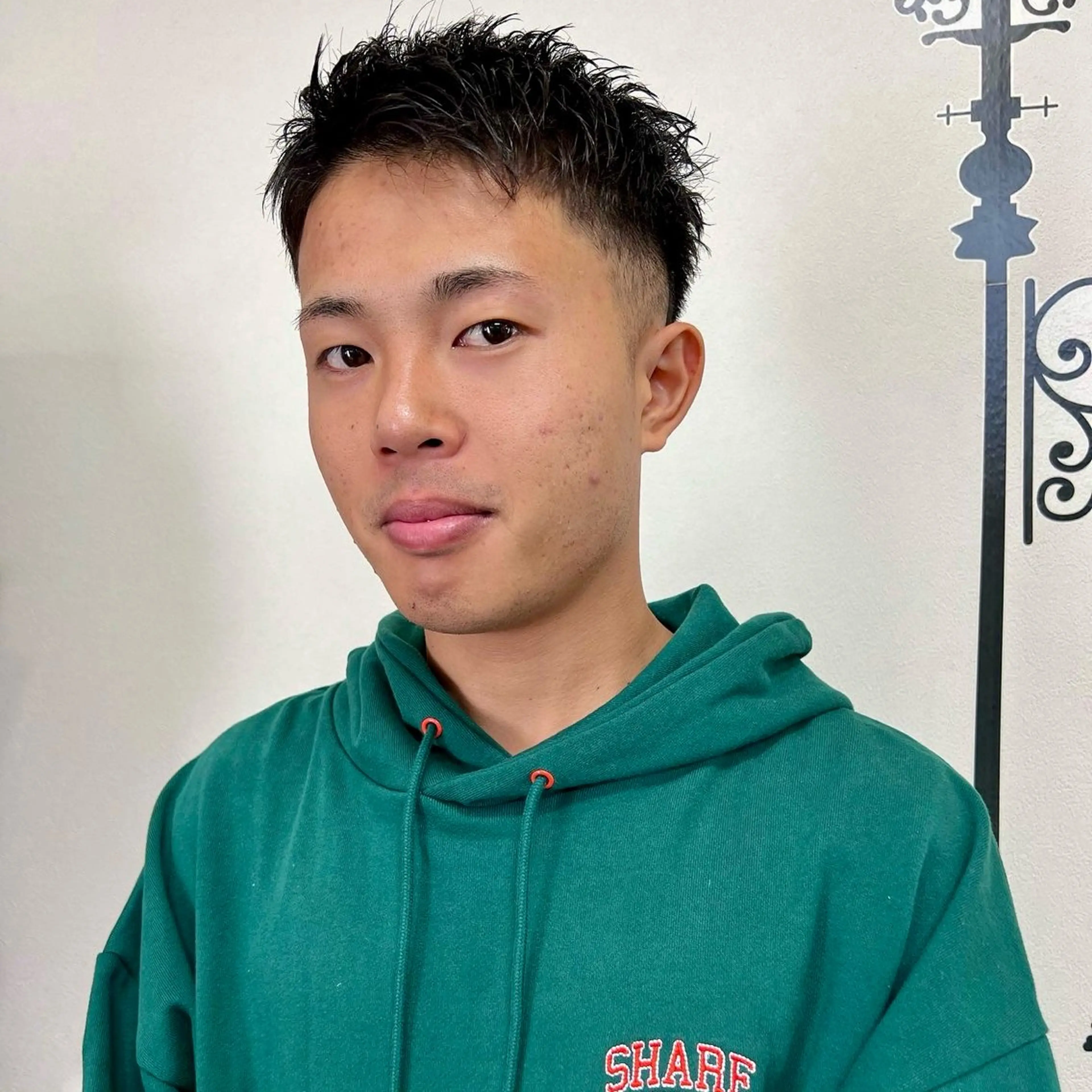 ショート メンズ アップバング メンズパーマ メンズショート スパイキーショート ショートヘア 【池袋/スパイキー ショート】ⓝⓘⓜⓤのヘアスタイル