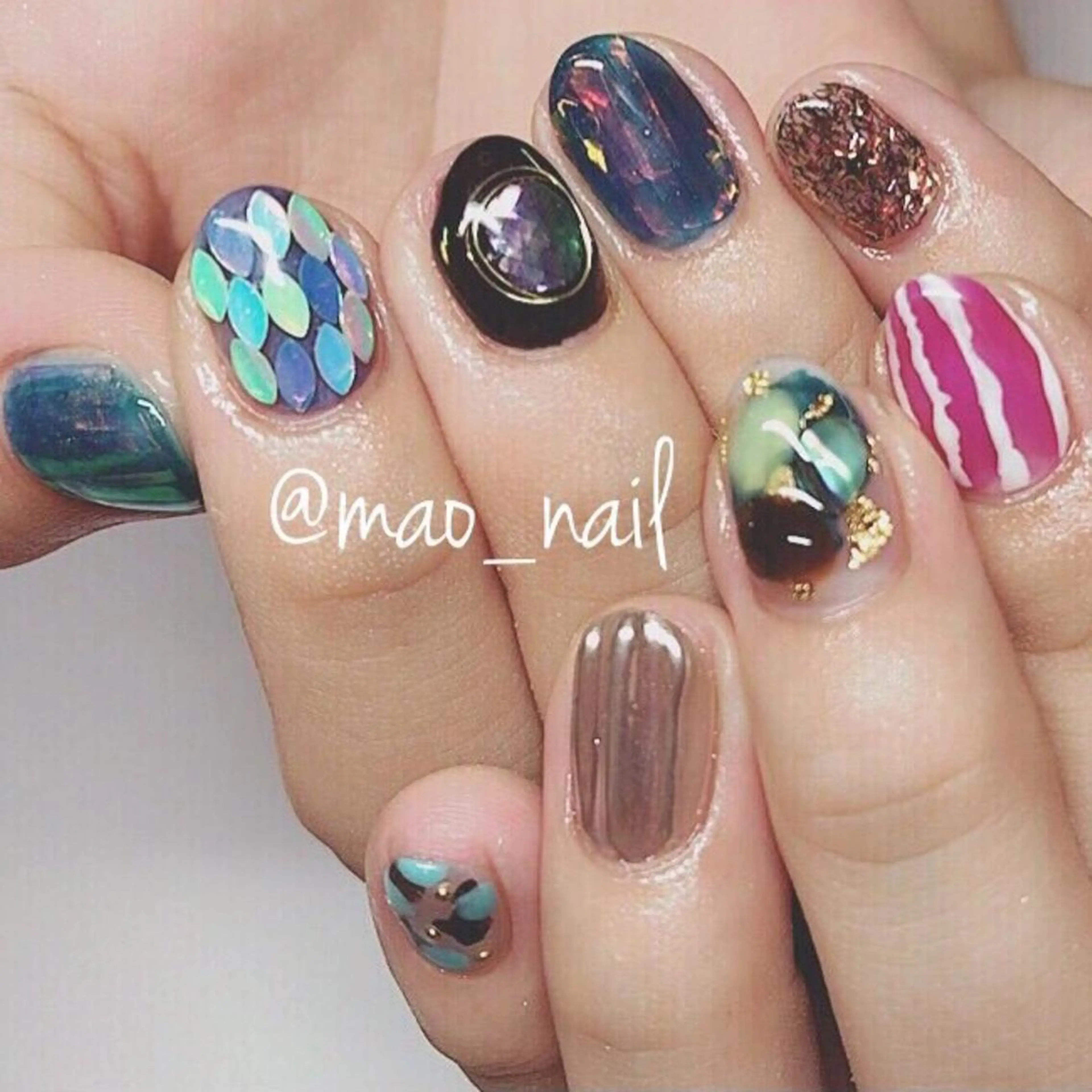 ネイル mao nailのネイルデザイン