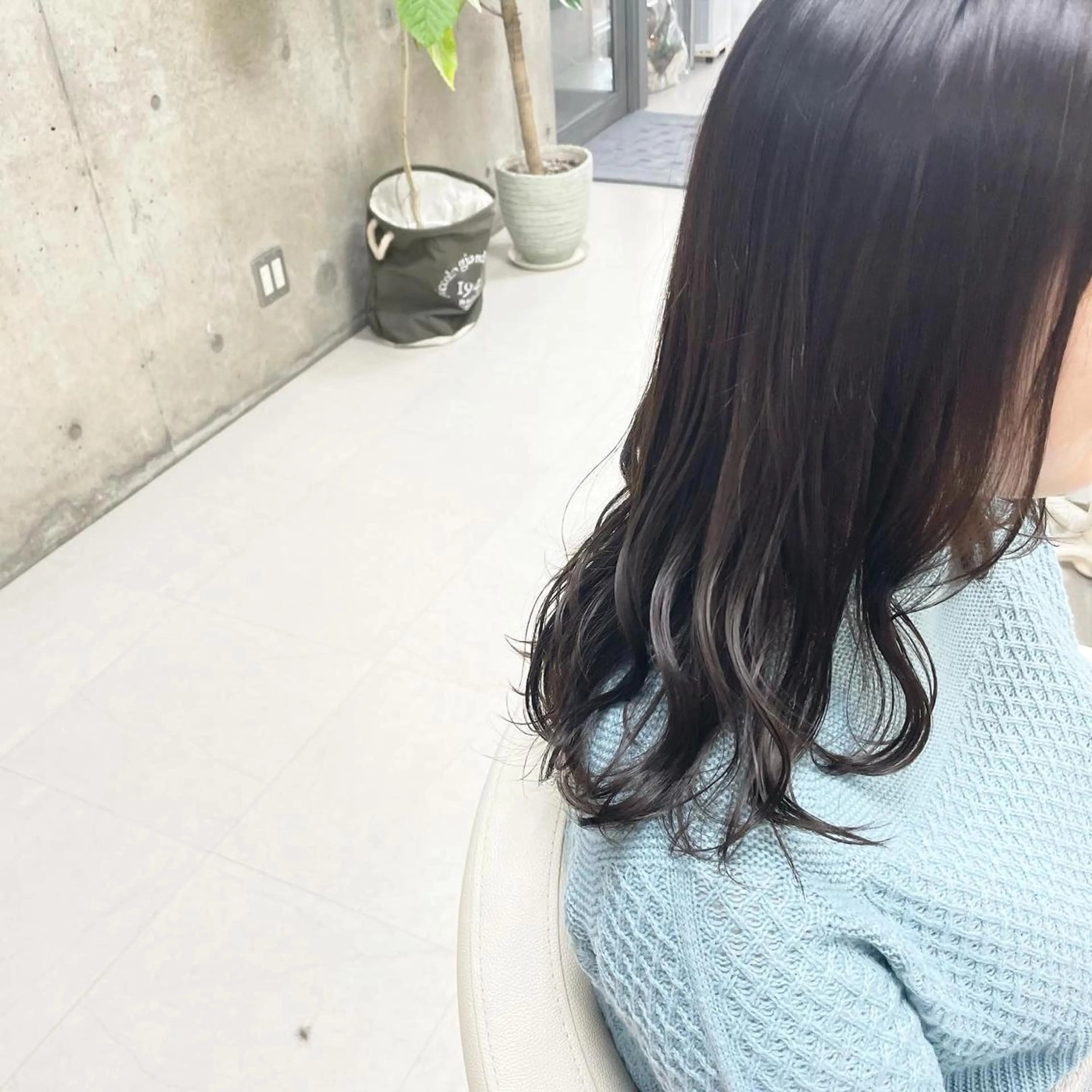 セミロング カラー カット ヘアカラー トリートメント Lemupu所属・坂本 沙也加のヘアスタイル