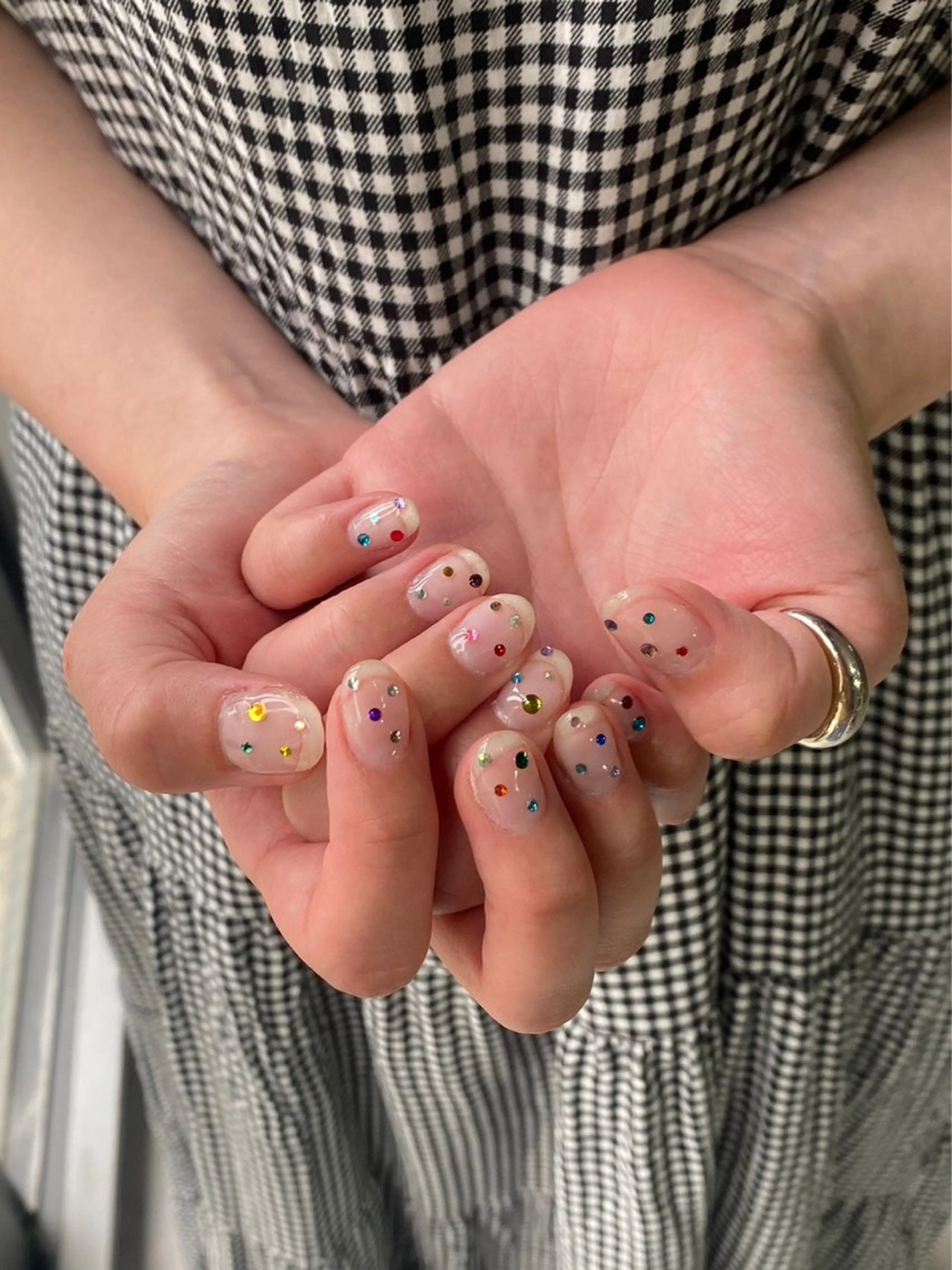 ネイル ハンドネイル Hata nail 🎀個性派ニュアンスのネイルデザイン